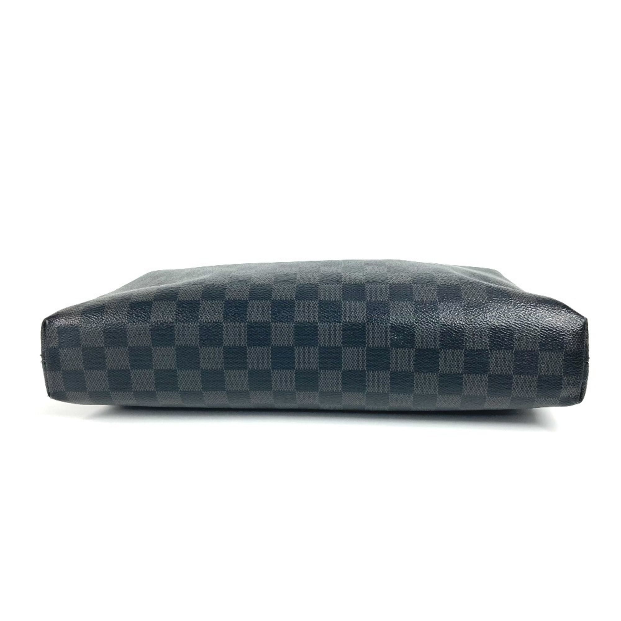 Damier Graphite Briefcase Shoulder Bag (Pre-Owned) - Louis Vuitton - Modalova