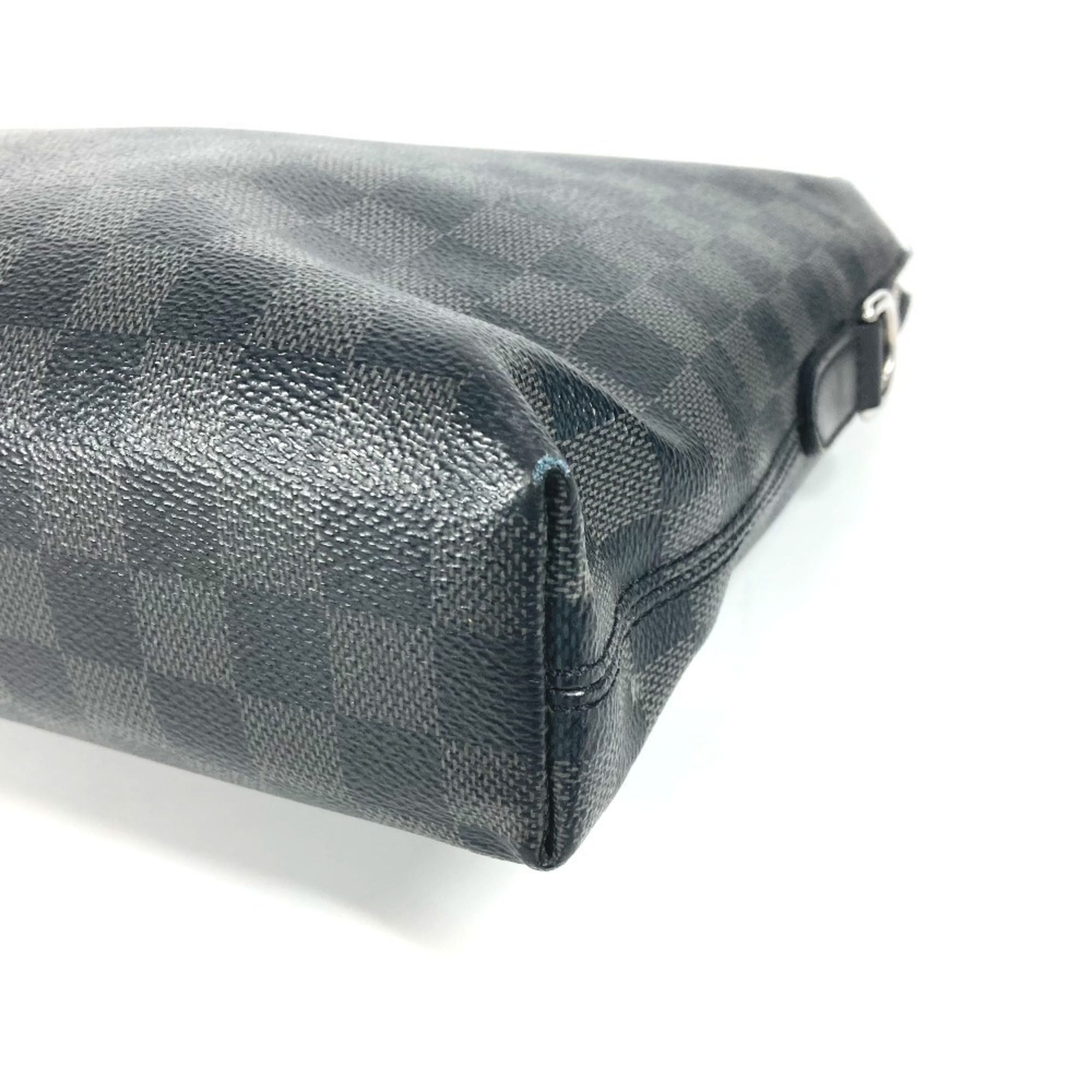 Damier Graphite Briefcase Shoulder Bag (Pre-Owned) - Louis Vuitton - Modalova