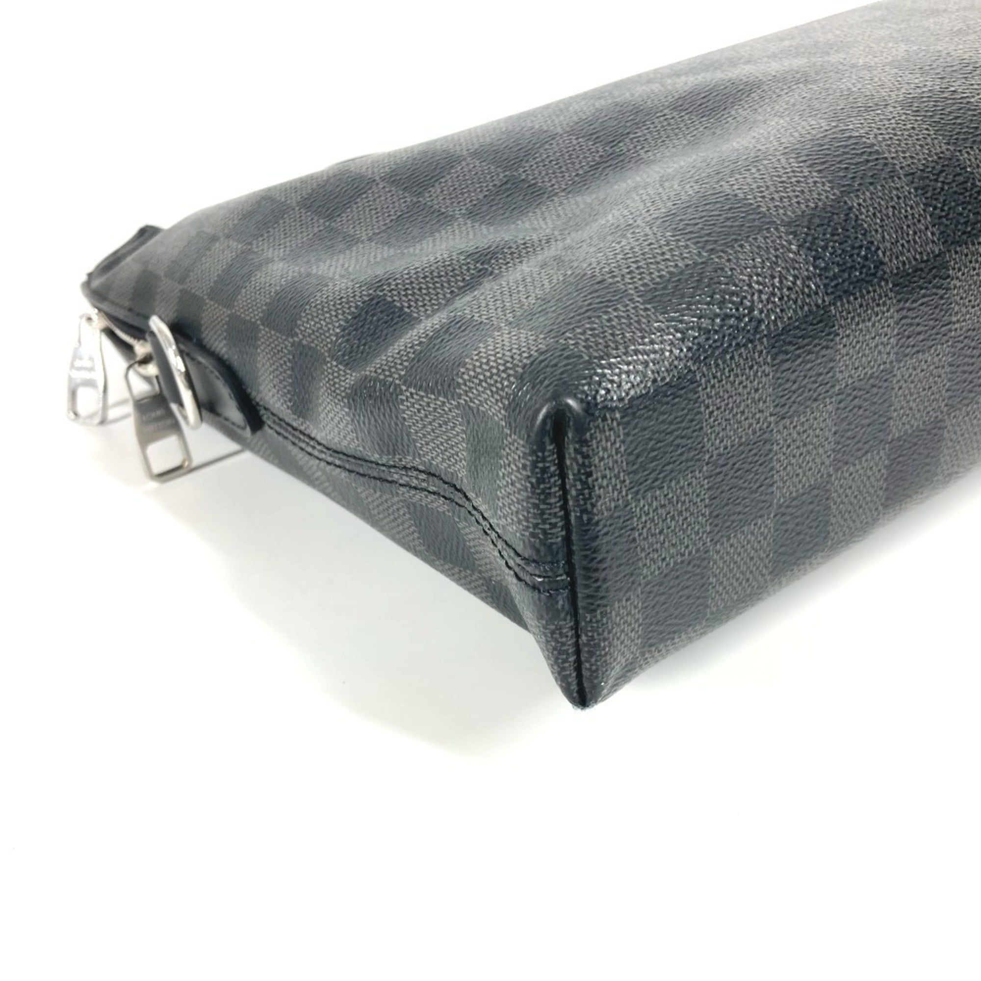 Damier Graphite Briefcase Shoulder Bag (Pre-Owned) - Louis Vuitton - Modalova