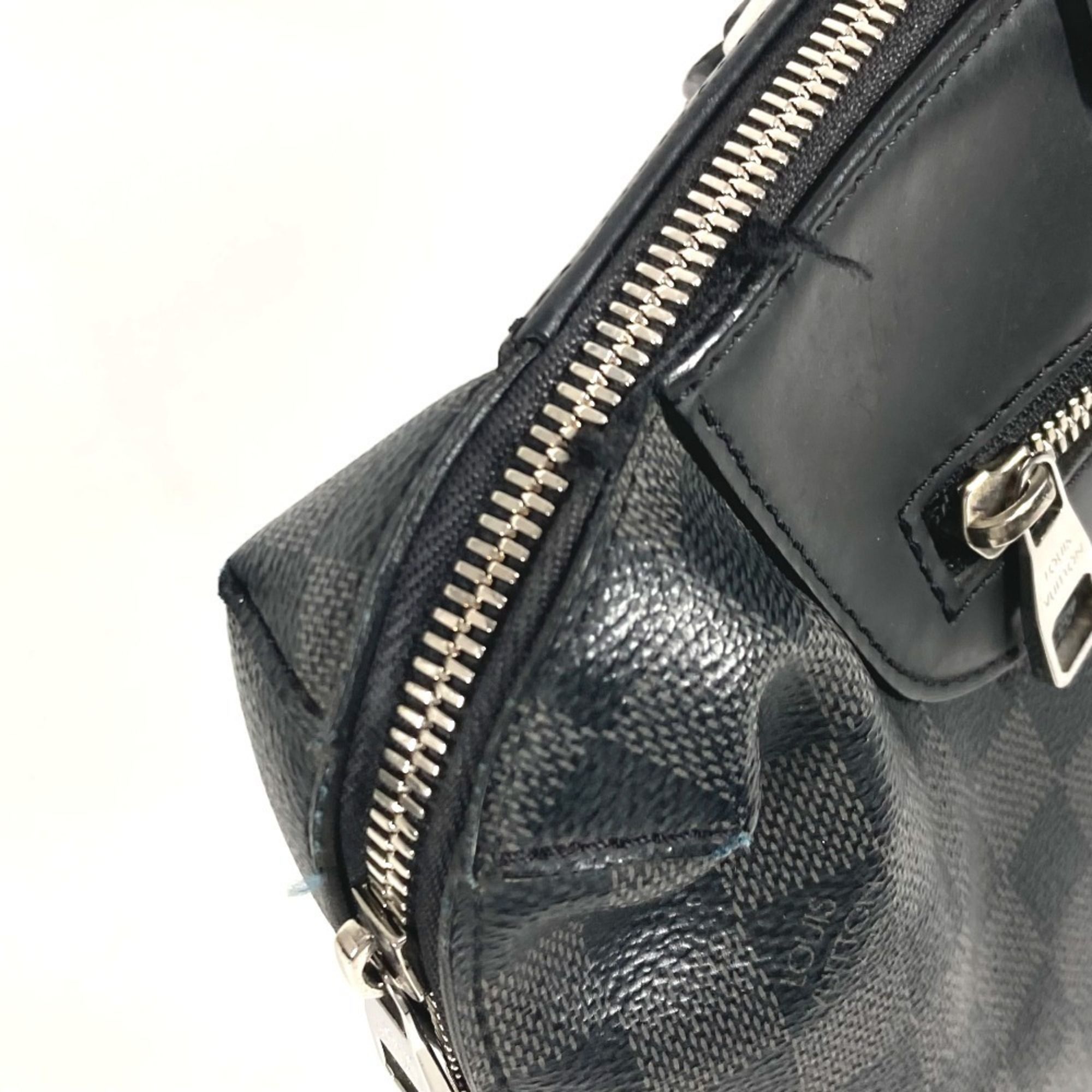 Damier Graphite Briefcase Shoulder Bag (Pre-Owned) - Louis Vuitton - Modalova