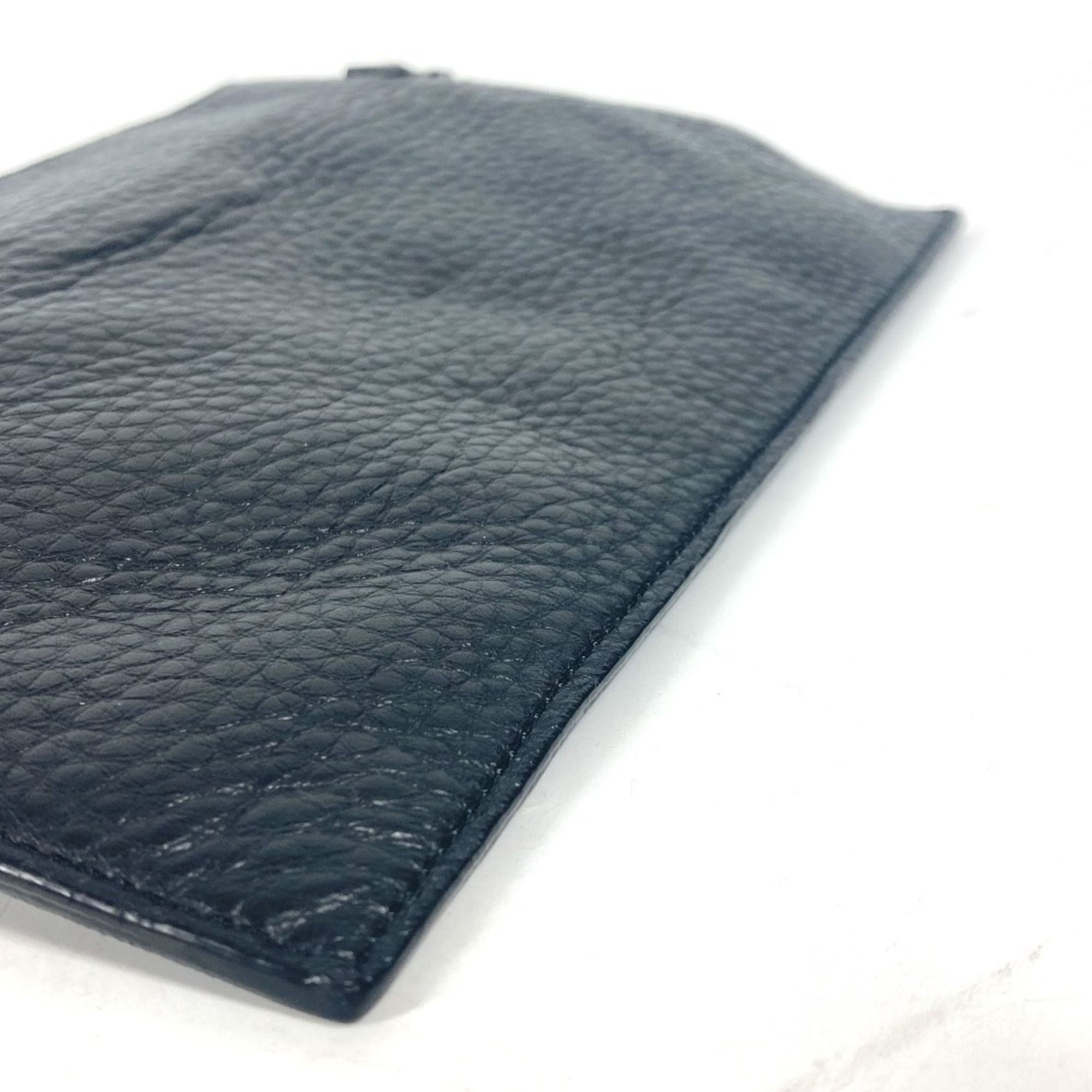 Leather Clutch Bag Pouch (Pre-Owned) - Versace - Modalova