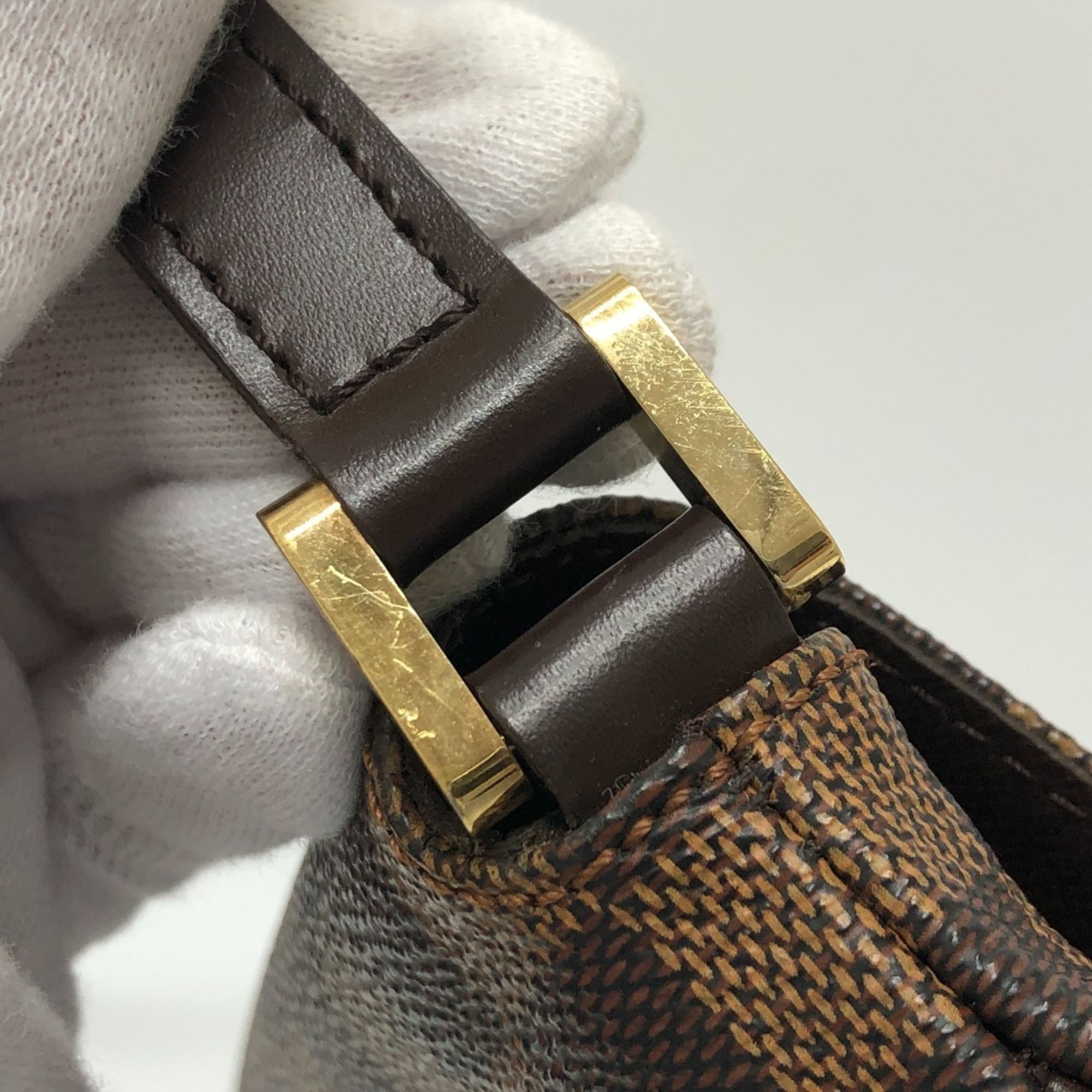 Damier Canvas Handbag Shoulder Bag (Pre-Owned) - Louis Vuitton - Modalova