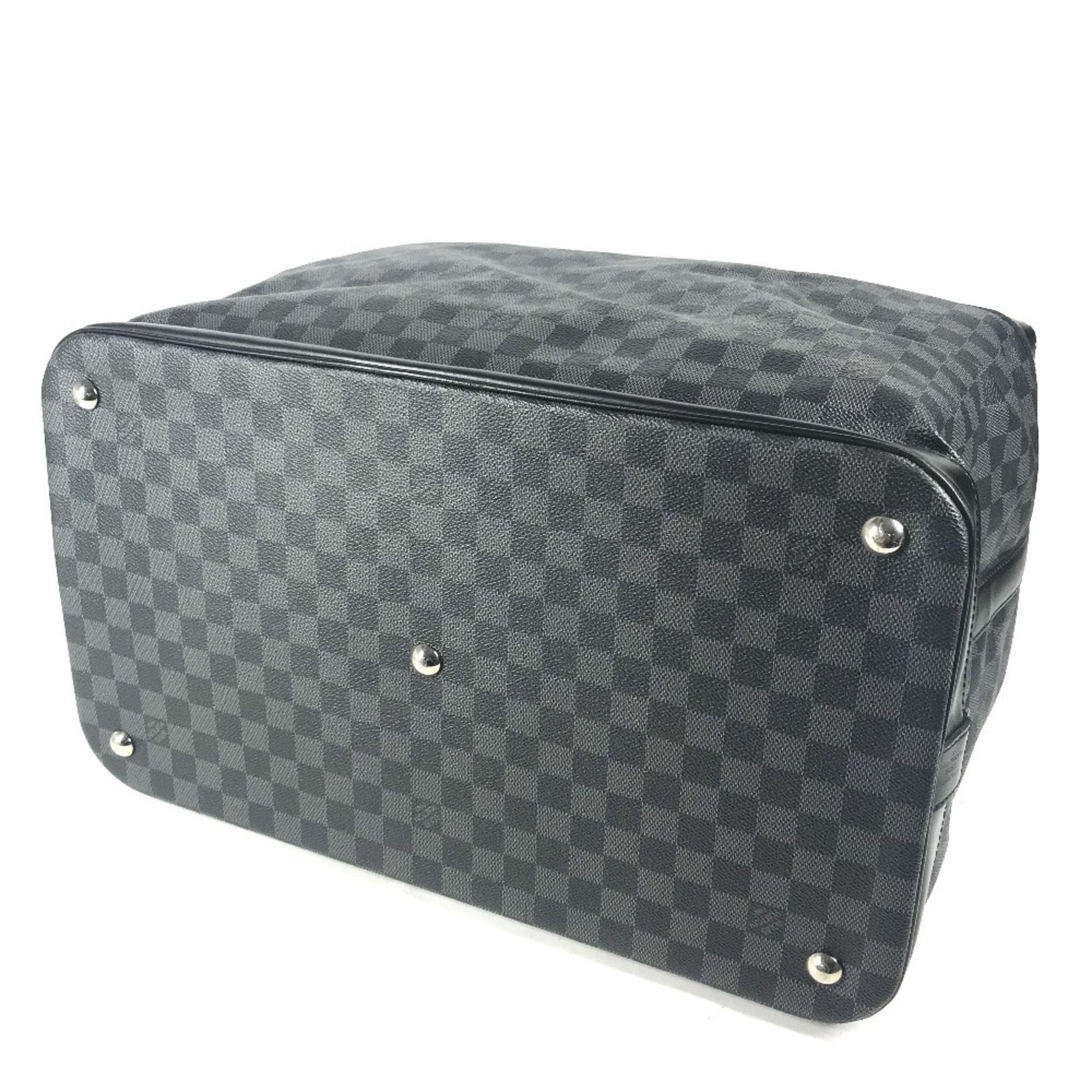 Damier Graphite Boston Bag Handbag (Pre-Owned) - Louis Vuitton - Modalova