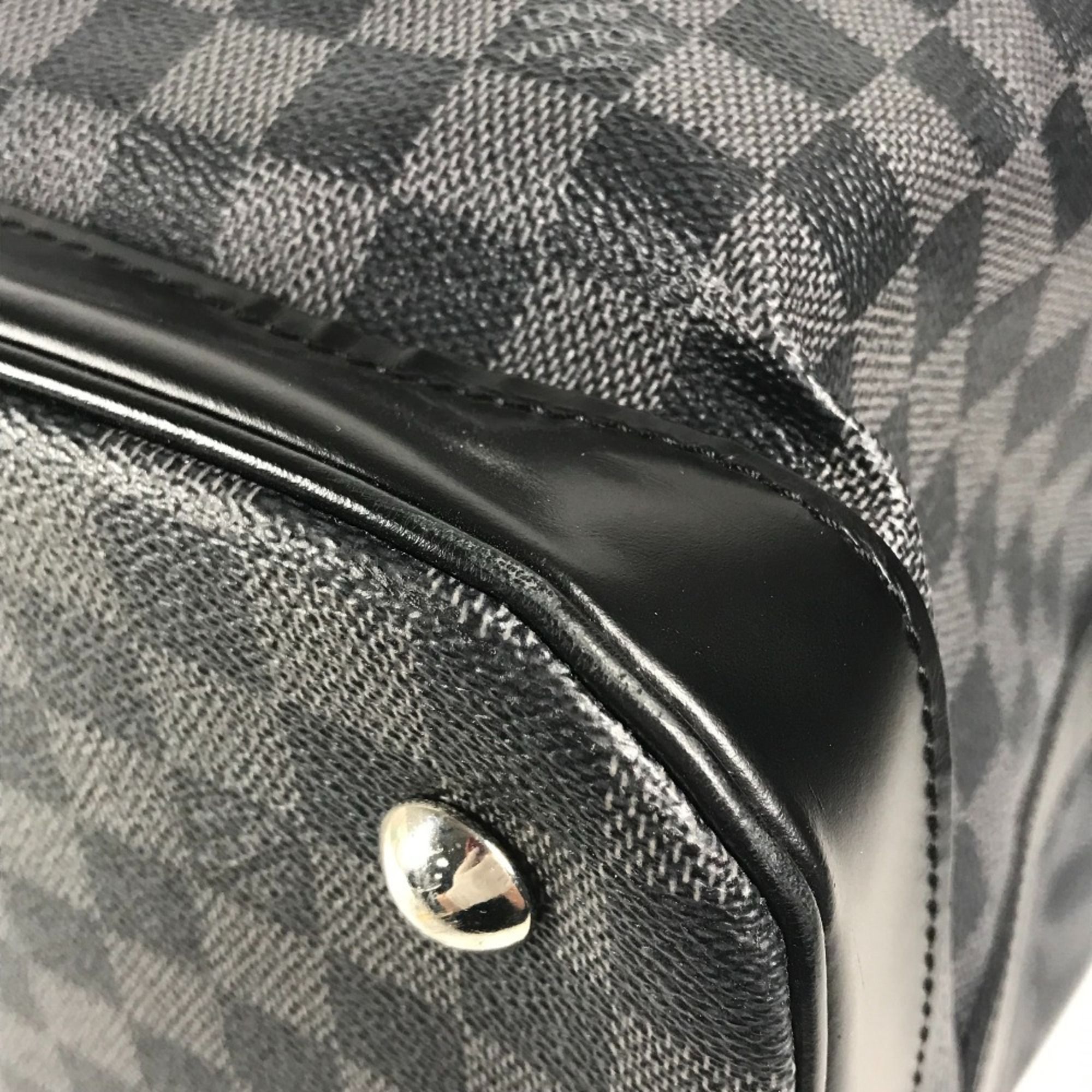 Damier Graphite Boston Bag Handbag (Pre-Owned) - Louis Vuitton - Modalova