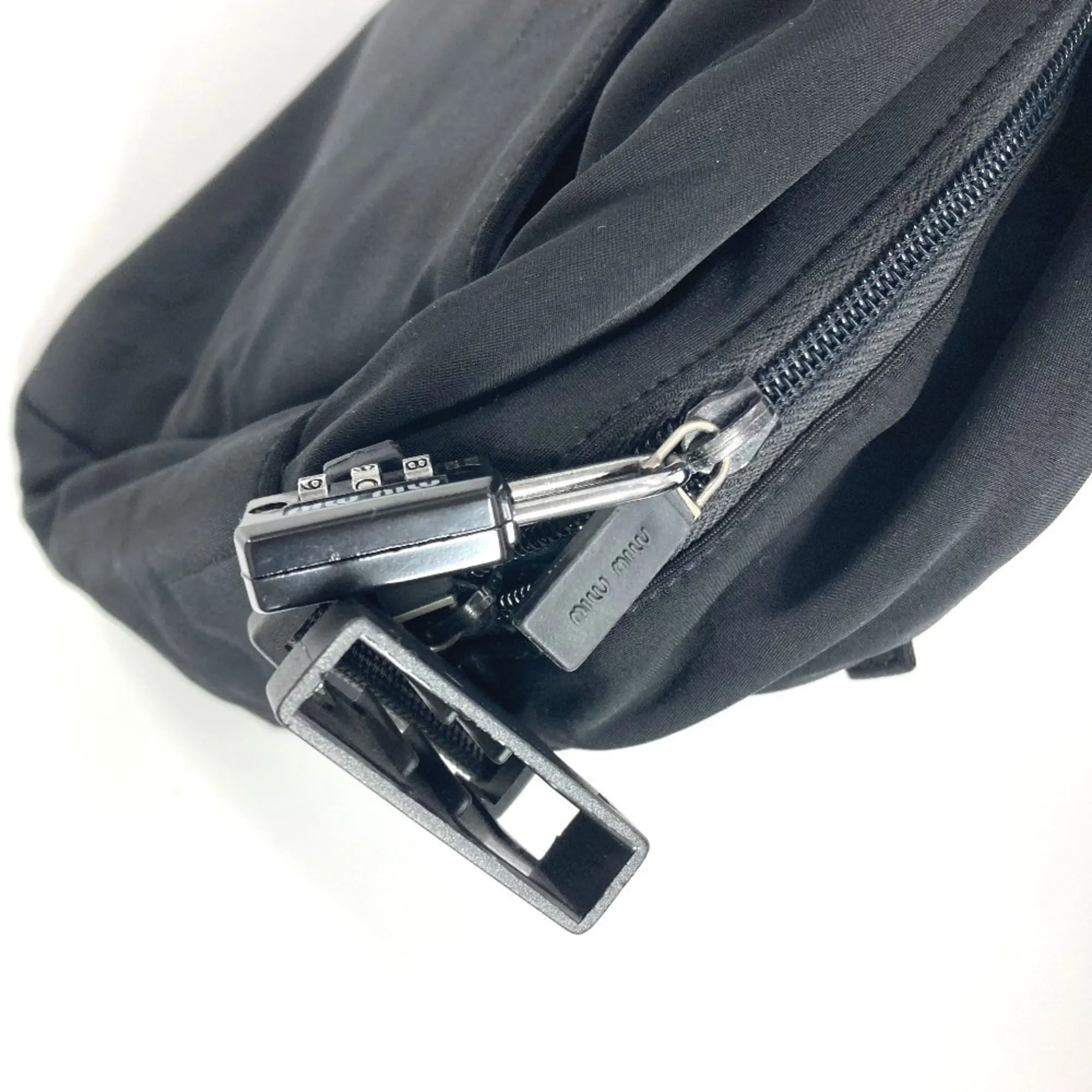 Nylon Boston Bag Shoulder Bag (Pre-Owned) - Miu Miu - Modalova