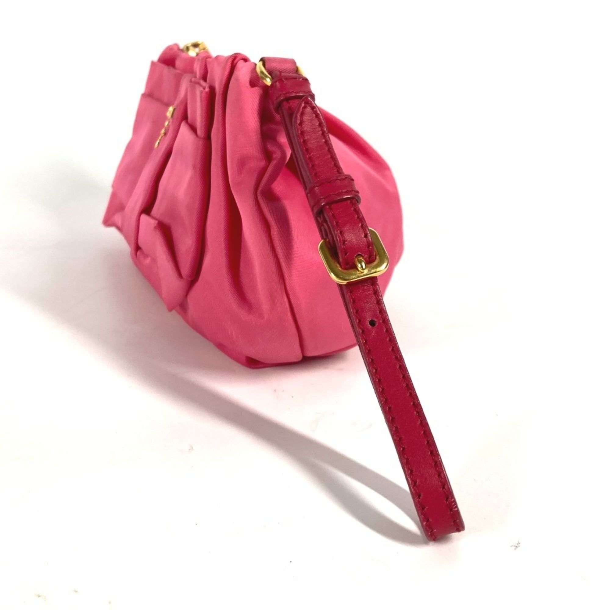 Bow Clutch Bag Pouch (Pre-Owned) - Prada - Modalova