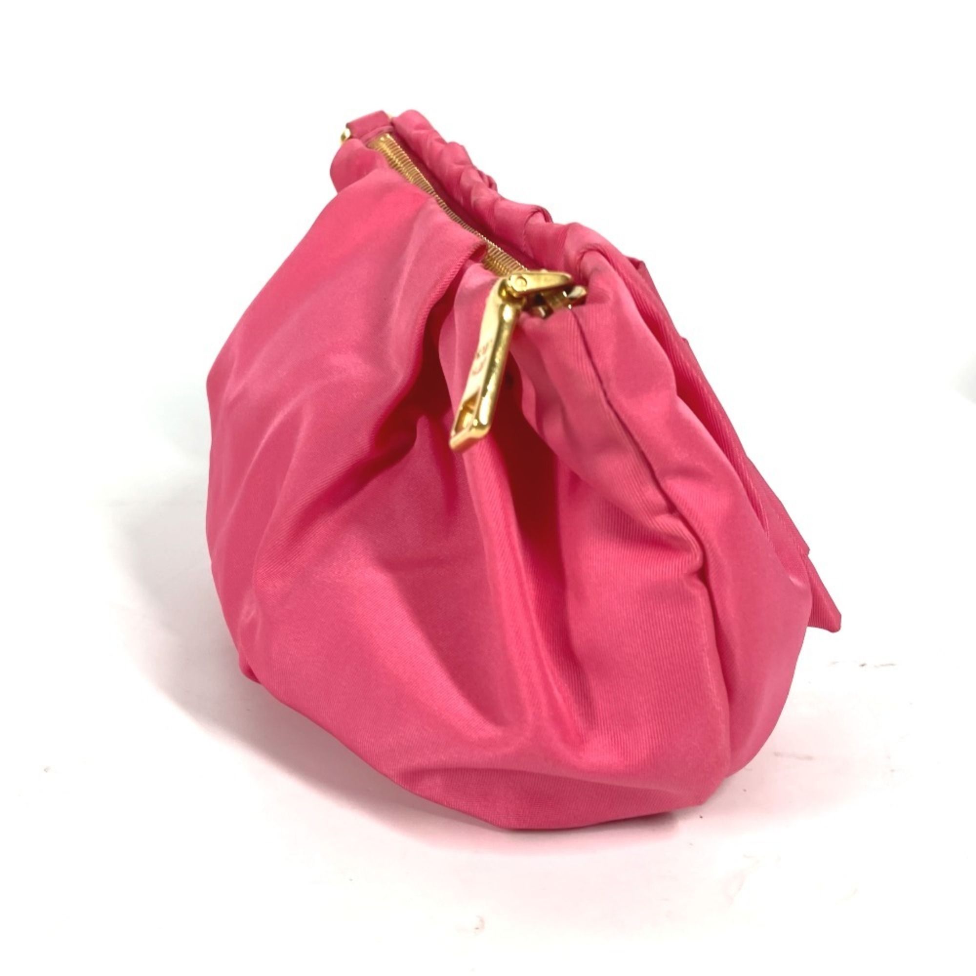 Bow Clutch Bag Pouch (Pre-Owned) - Prada - Modalova