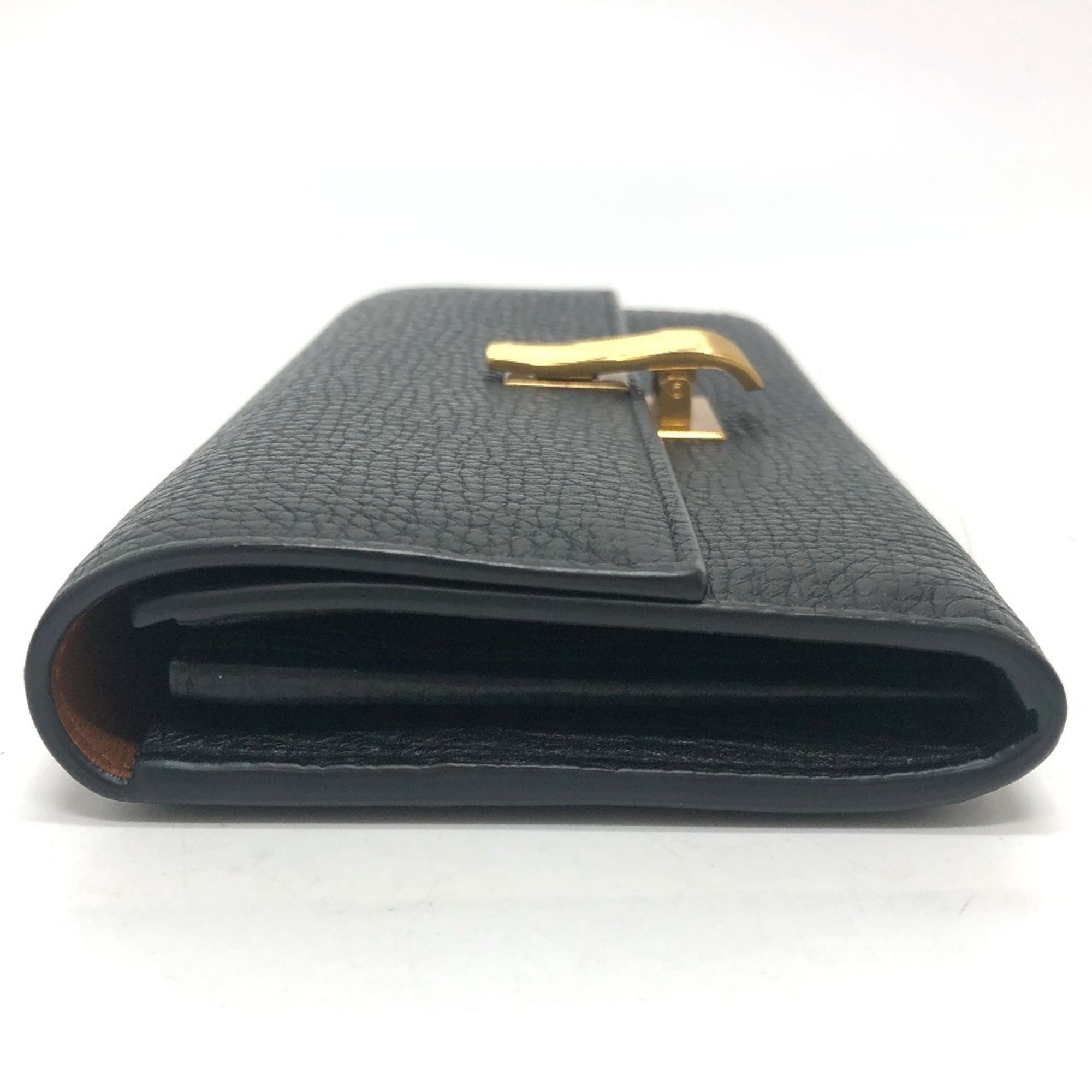 Leather Long Wallet (Bi-Fold) (Pre-Owned) - Bottega Veneta - Modalova