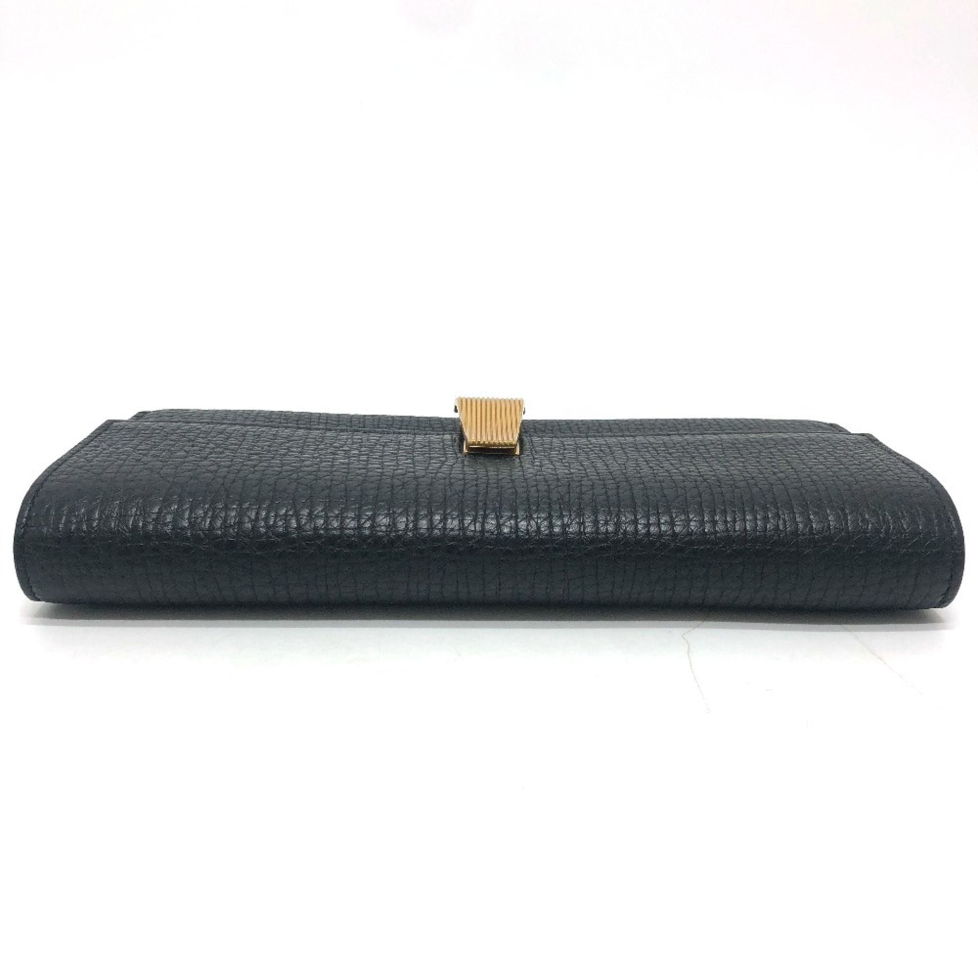 Leather Long Wallet (Bi-Fold) (Pre-Owned) - Bottega Veneta - Modalova
