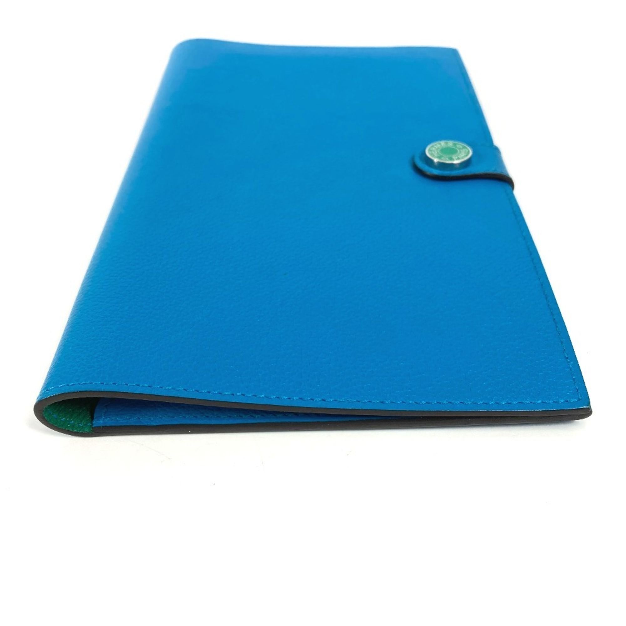 Evercalf Leather Long Wallet (Bi-Fold) (Pre-Owned) - Hermes - Modalova