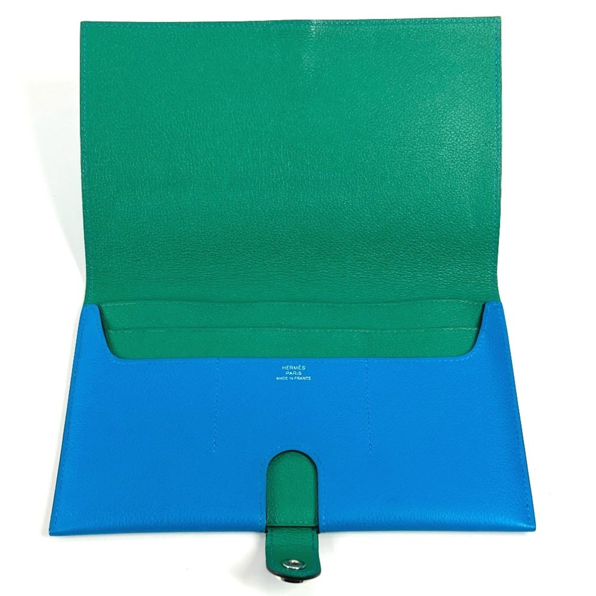 Evercalf Leather Long Wallet (Bi-Fold) (Pre-Owned) - Hermes - Modalova