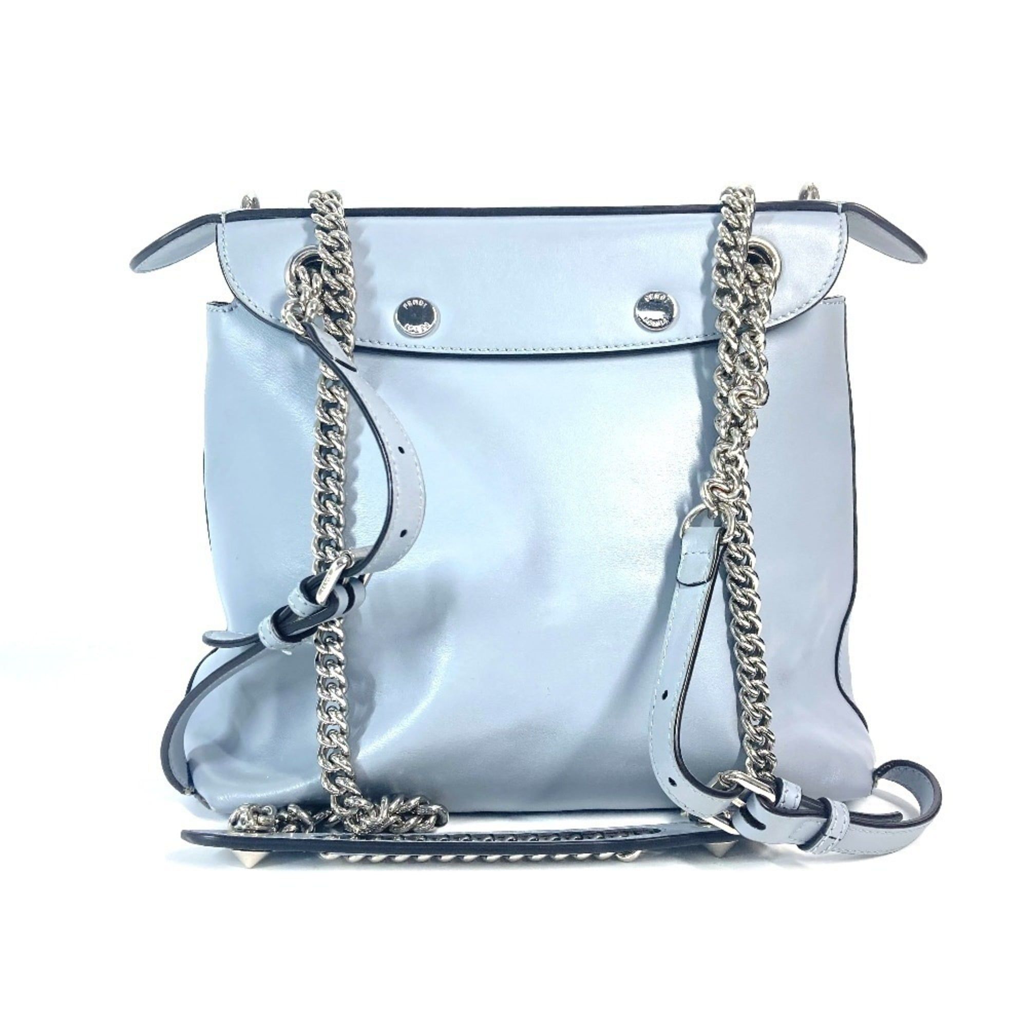 Leather Backpack (Pre-Owned) - Fendi - Modalova