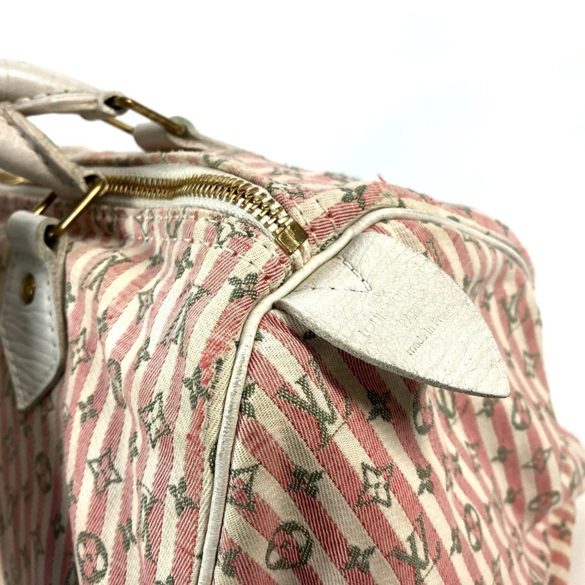 Monogram Mini Lin Monogram Mini Lin Boston Bag Handbag (Pre-Owned) - Louis Vuitton - Modalova