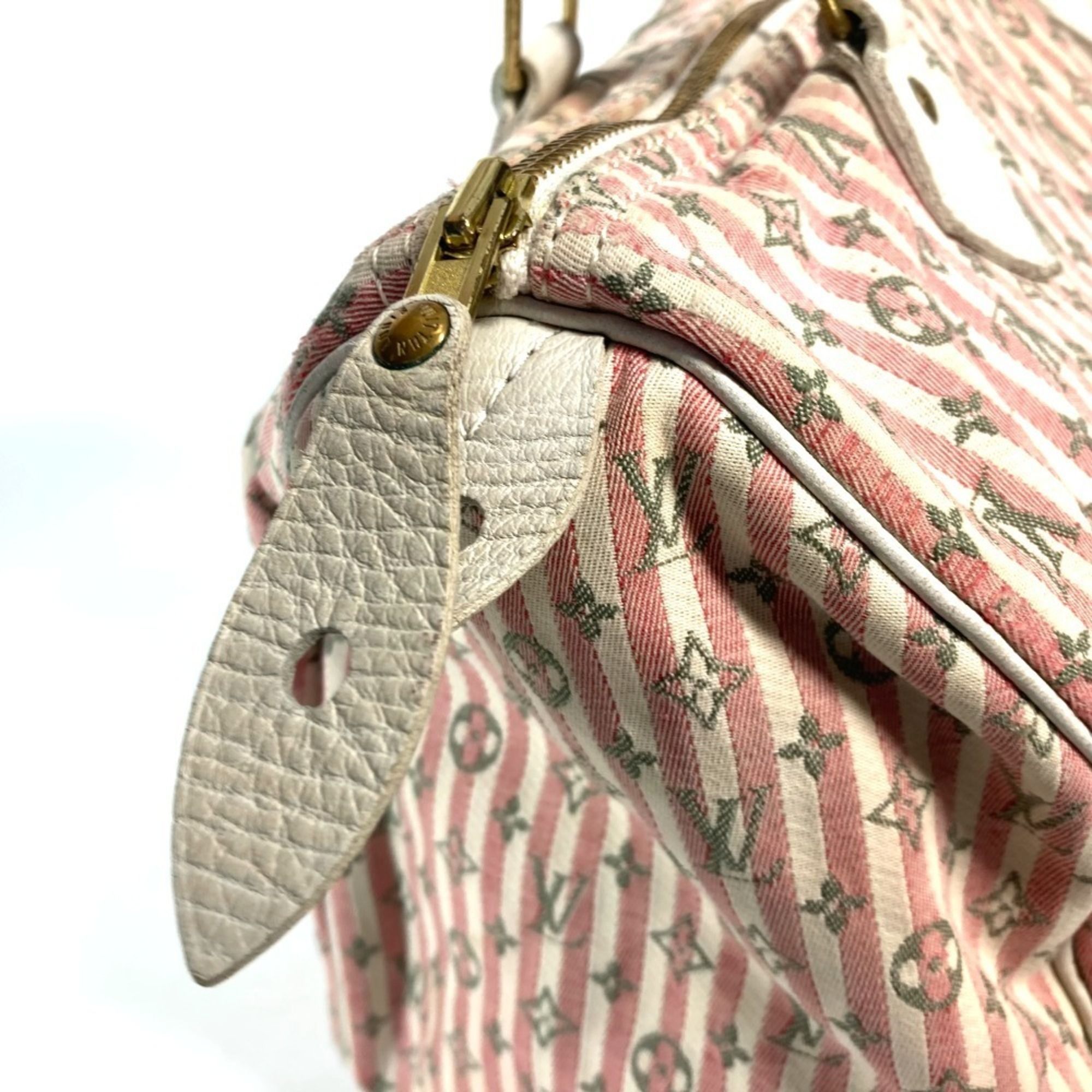 Monogram Mini Lin Monogram Mini Lin Boston Bag Handbag (Pre-Owned) - Louis Vuitton - Modalova