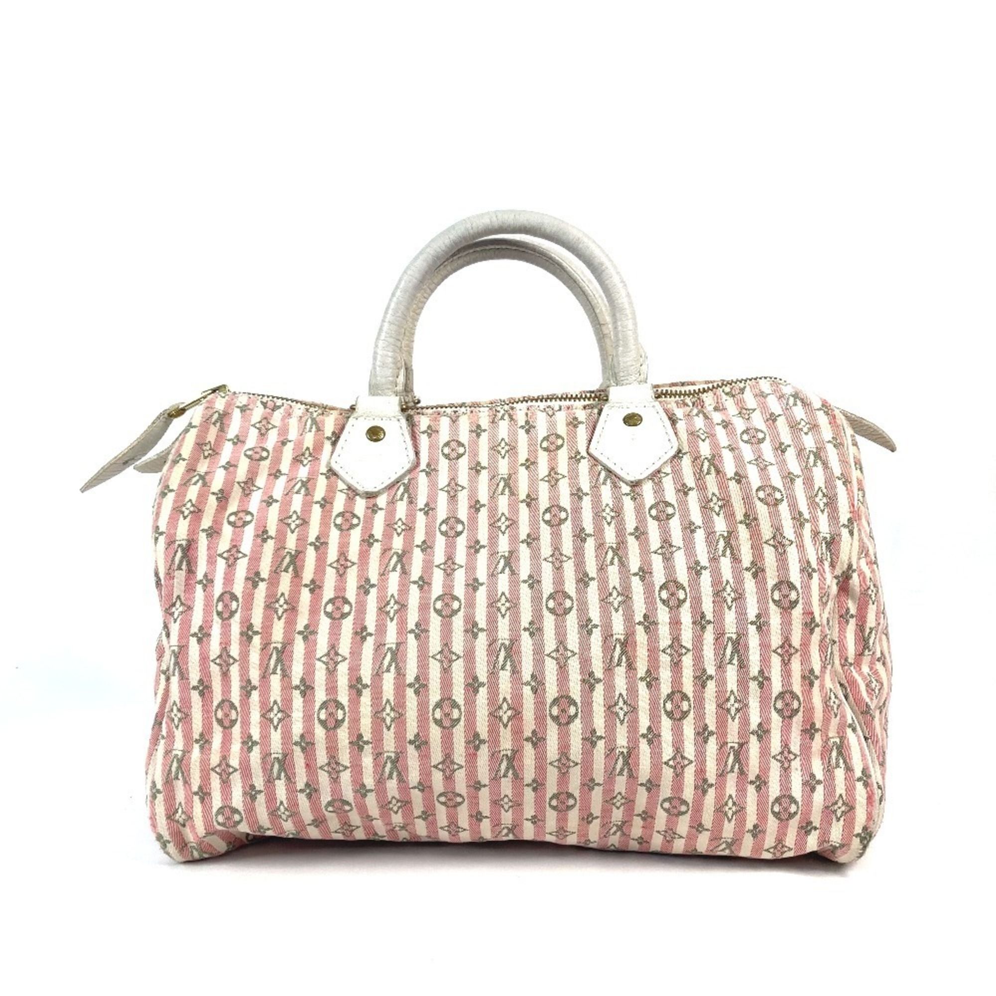 Monogram Mini Lin Monogram Mini Lin Boston Bag Handbag (Pre-Owned) - Louis Vuitton - Modalova