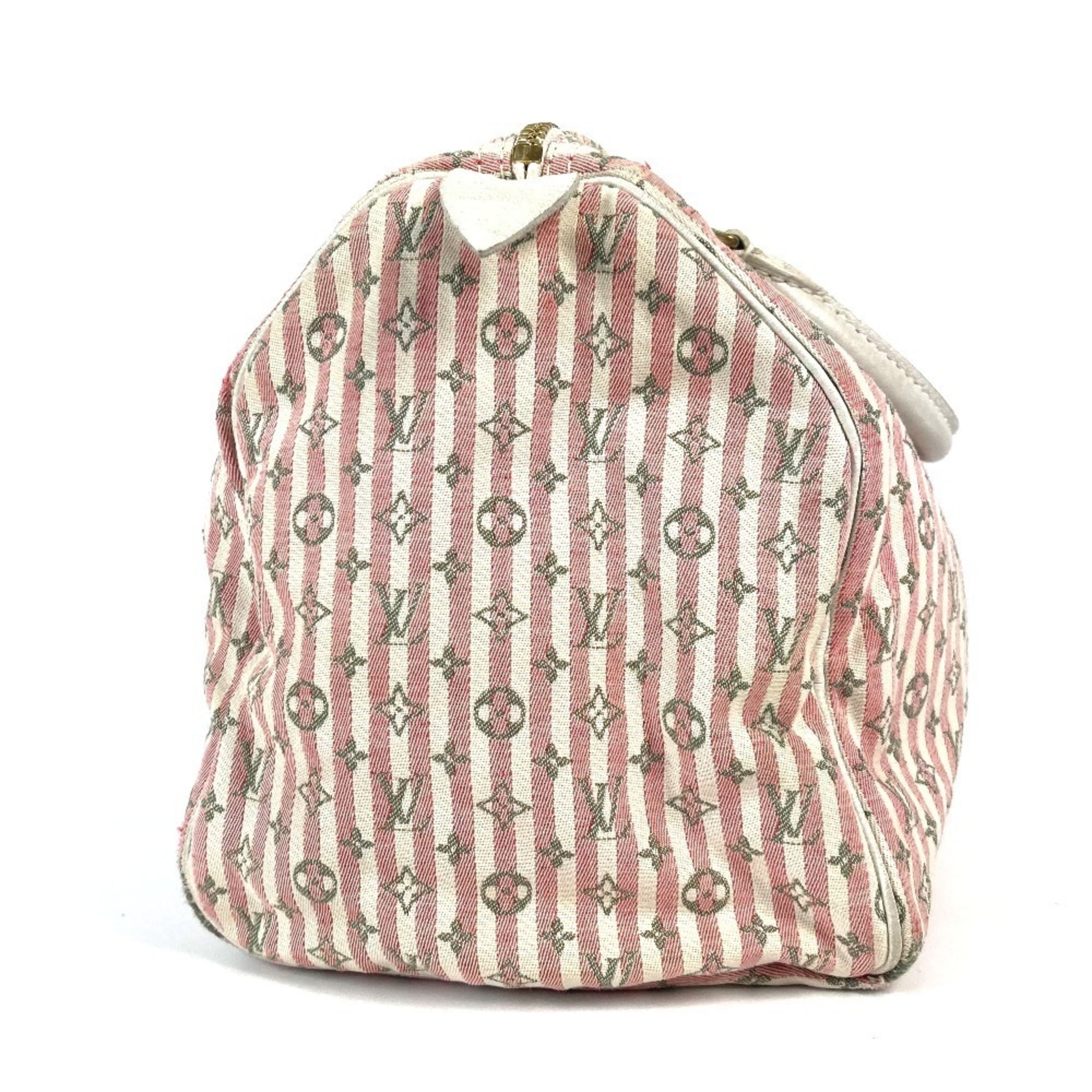 Monogram Mini Lin Monogram Mini Lin Boston Bag Handbag (Pre-Owned) - Louis Vuitton - Modalova