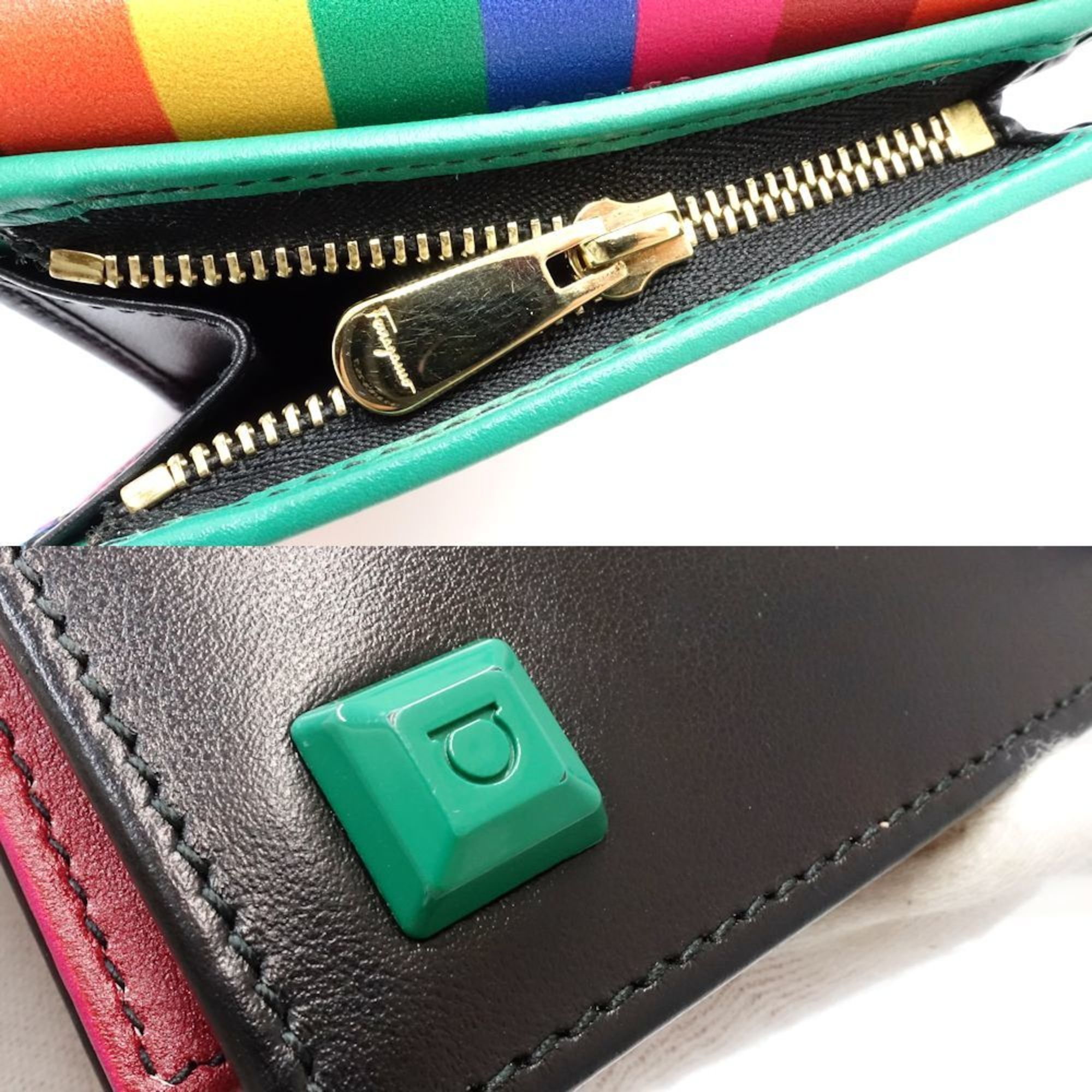 Leather Wallet (Bi-Fold) (Pre-Owned) - Salvatore Ferragamo - Modalova