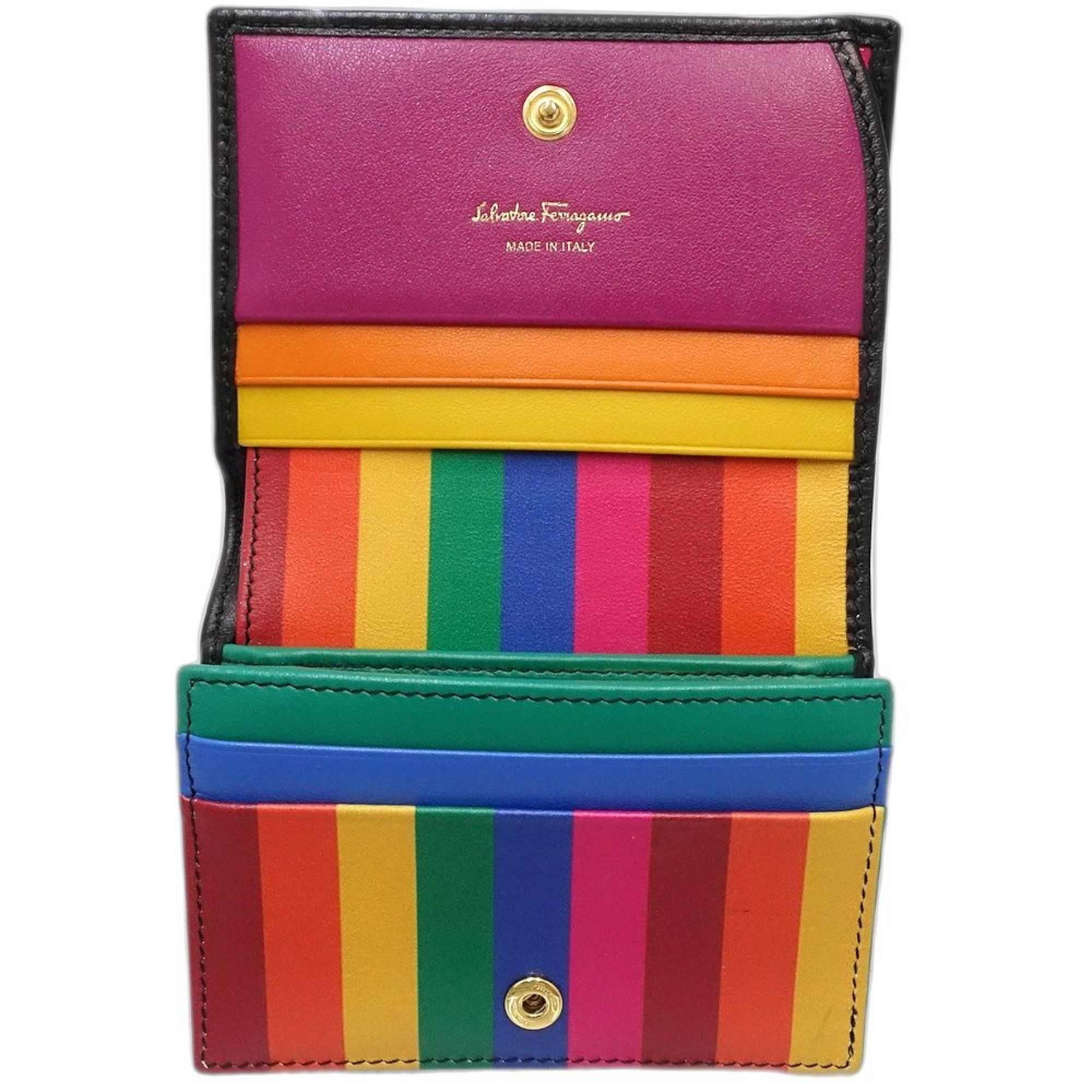 Leather Wallet (Bi-Fold) (Pre-Owned) - Salvatore Ferragamo - Modalova