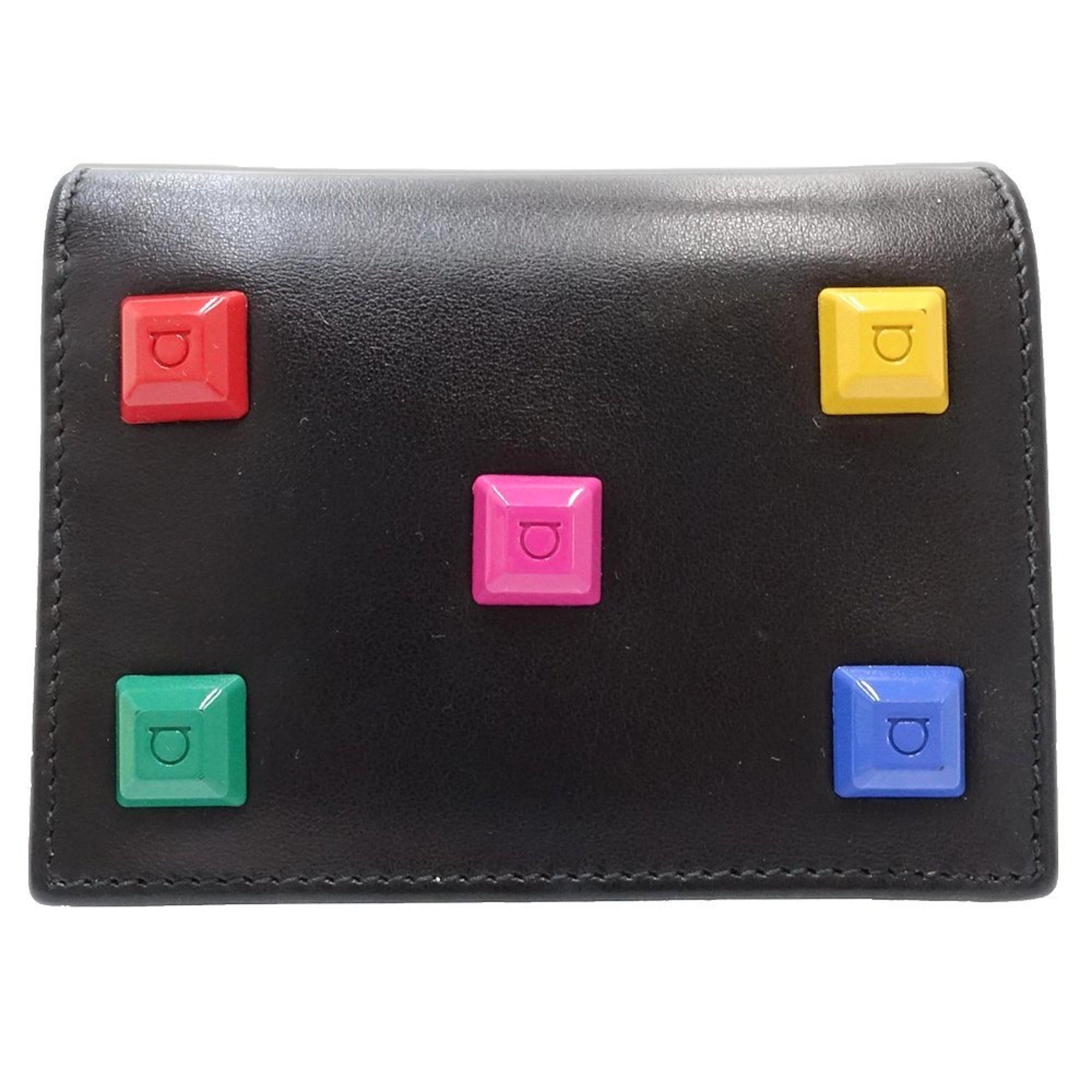 Leather Wallet (Bi-Fold) (Pre-Owned) - Salvatore Ferragamo - Modalova