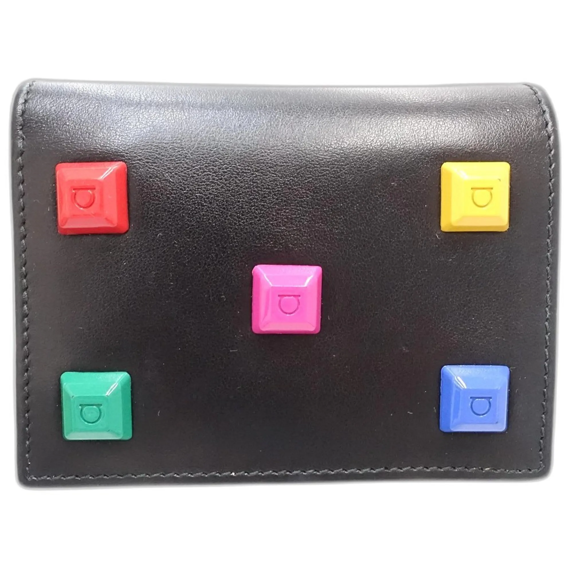 Leather Wallet (Bi-Fold) (Pre-Owned) - Salvatore Ferragamo - Modalova