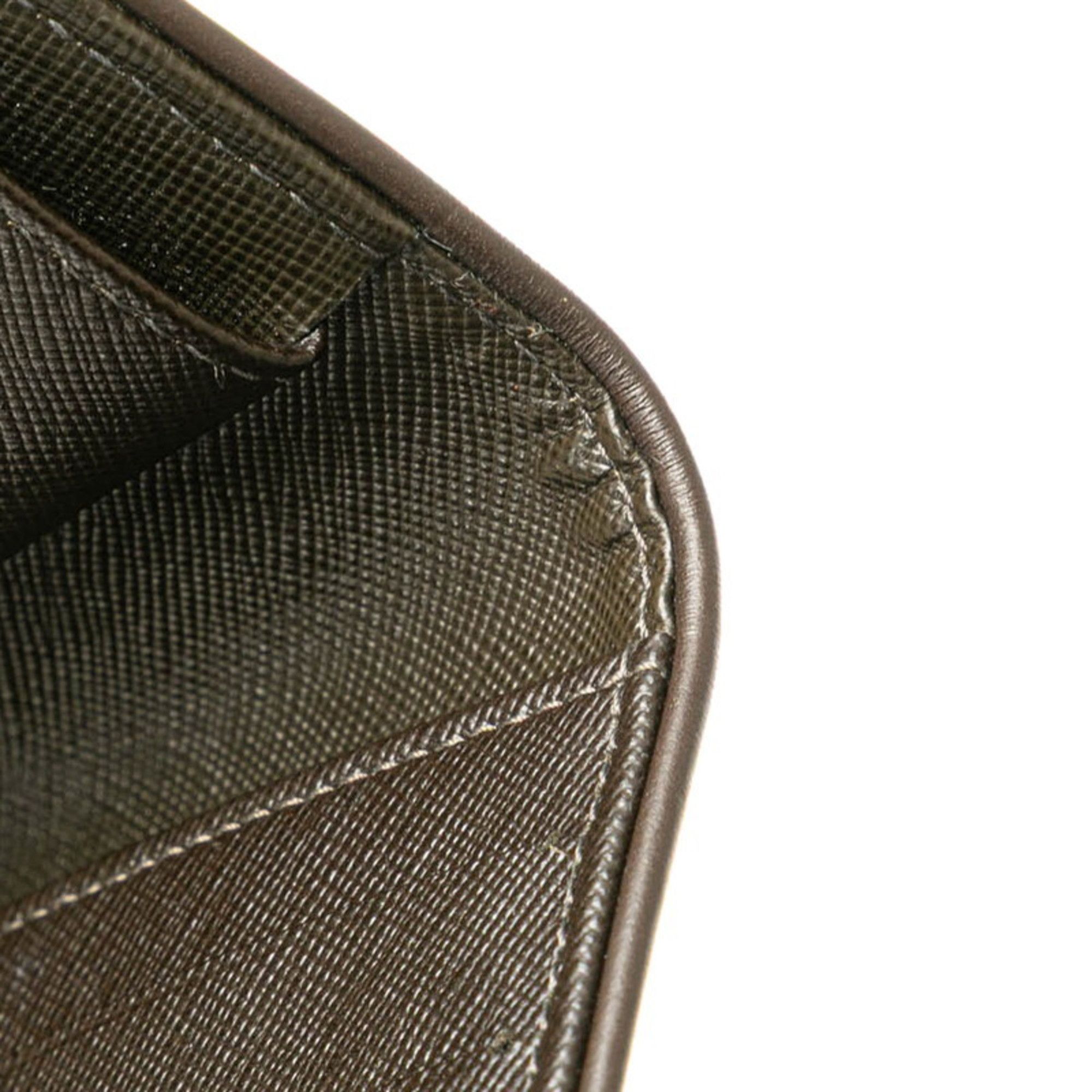 Canvas Leather Long Wallet (Bi-Fold) (Pre-Owned) - Louis Vuitton - Modalova