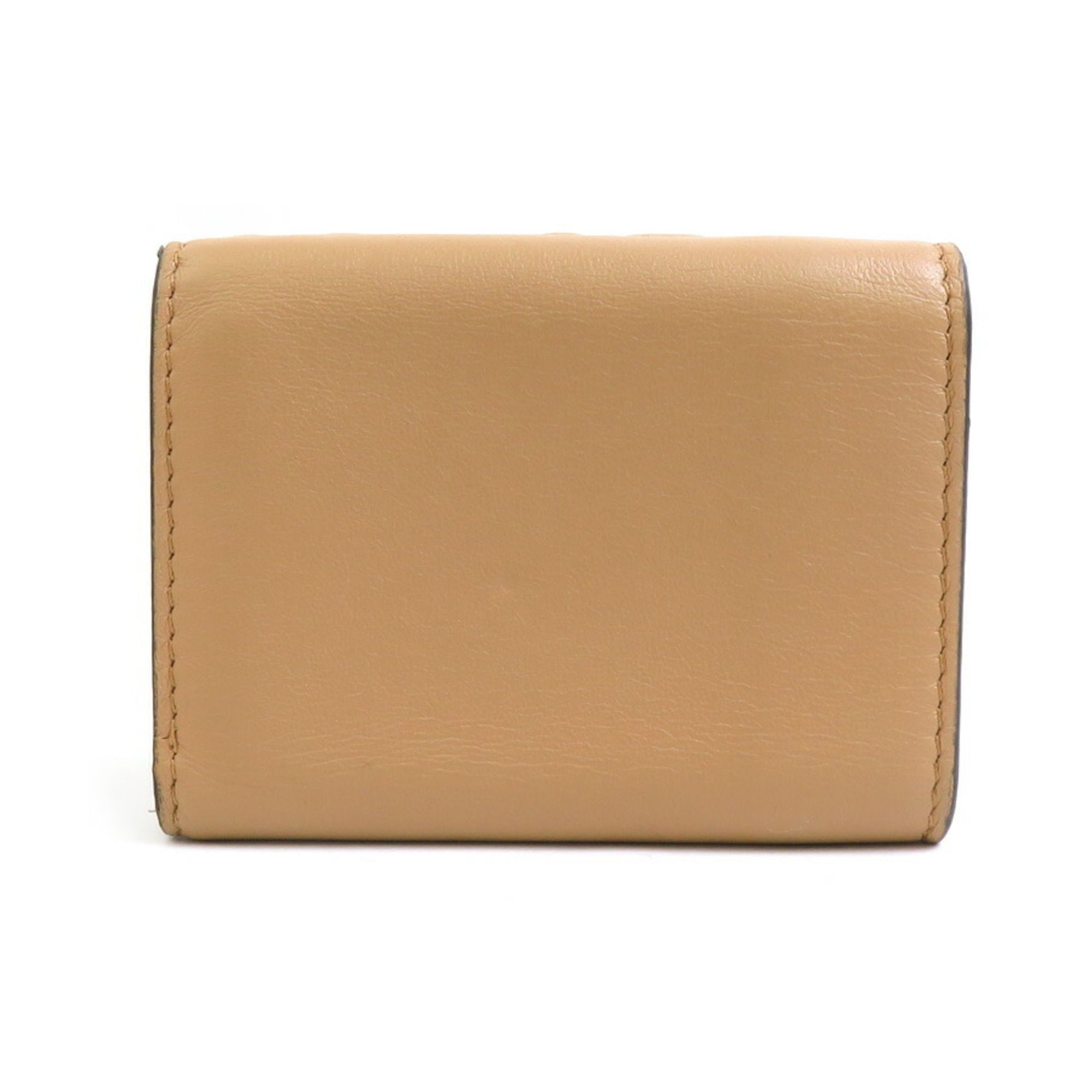 Leather Wallet (Tri-Fold) (Pre-Owned) - Fendi - Modalova