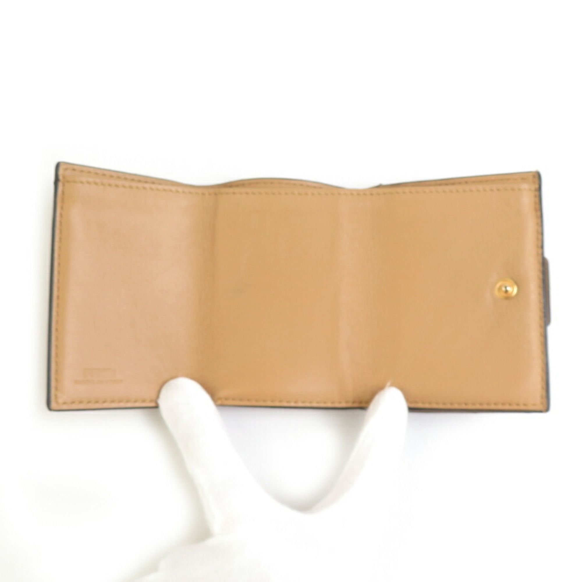 Leather Wallet (Tri-Fold) (Pre-Owned) - Fendi - Modalova