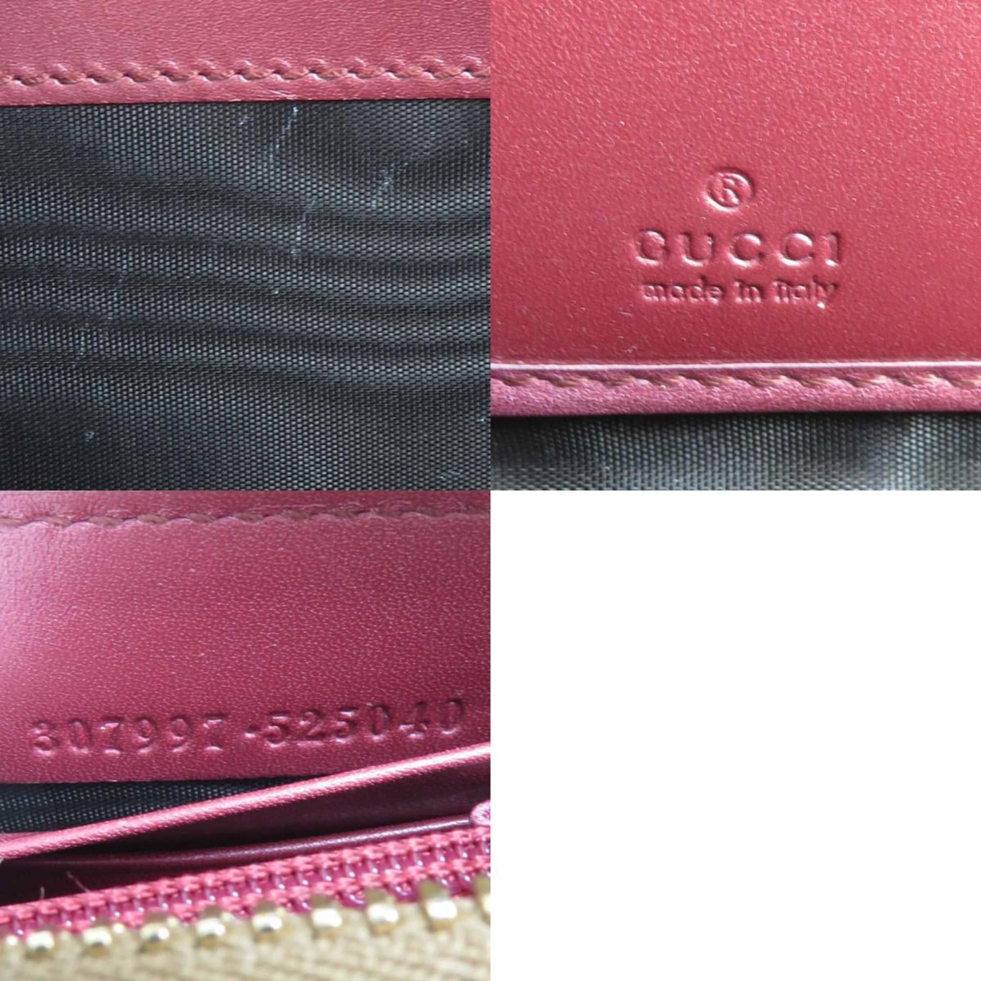 Leather Long Wallet (Bi-Fold) (Pre-Owned) - Gucci - Modalova
