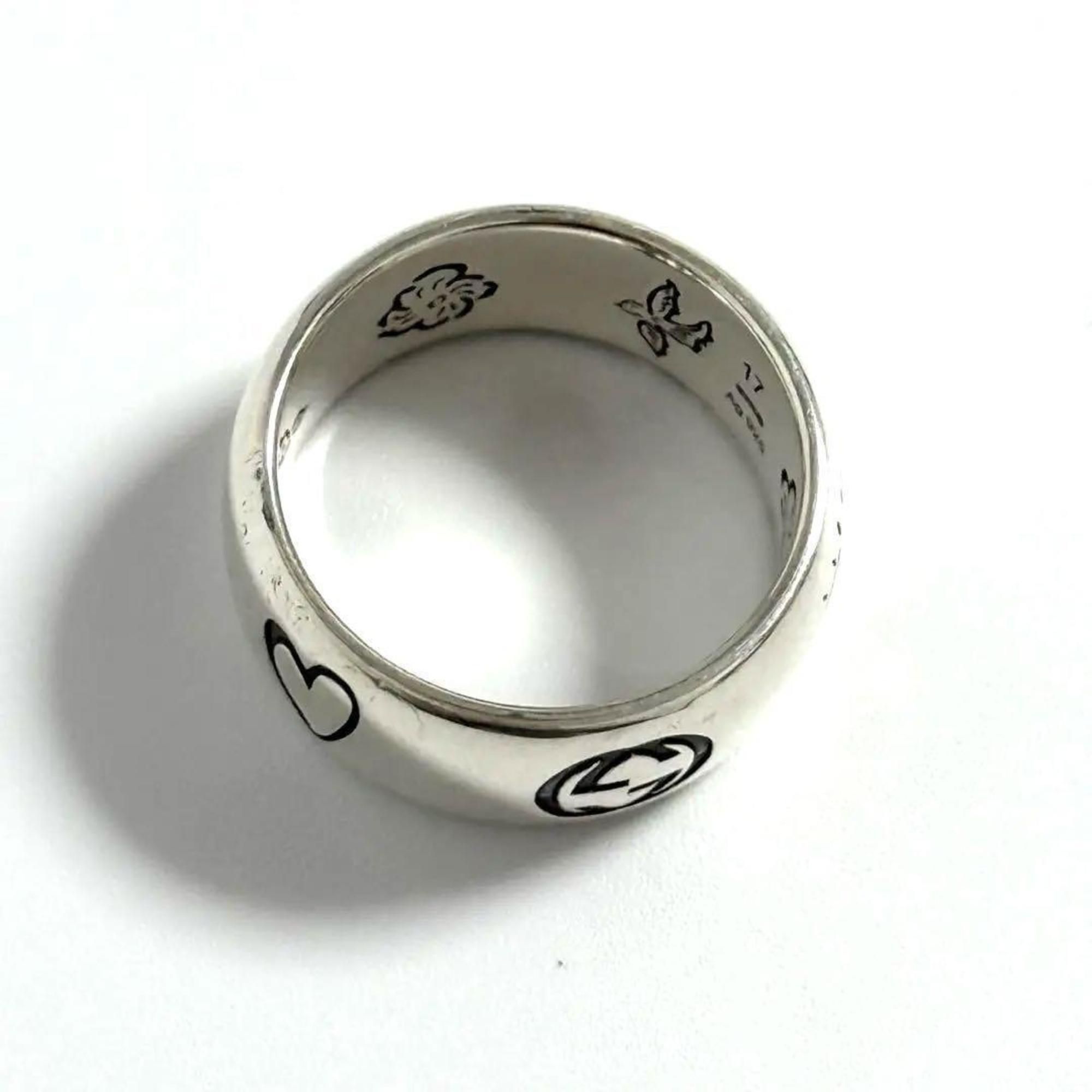 Silver 925 Band Ring (Pre-Owned) - Gucci - Modalova