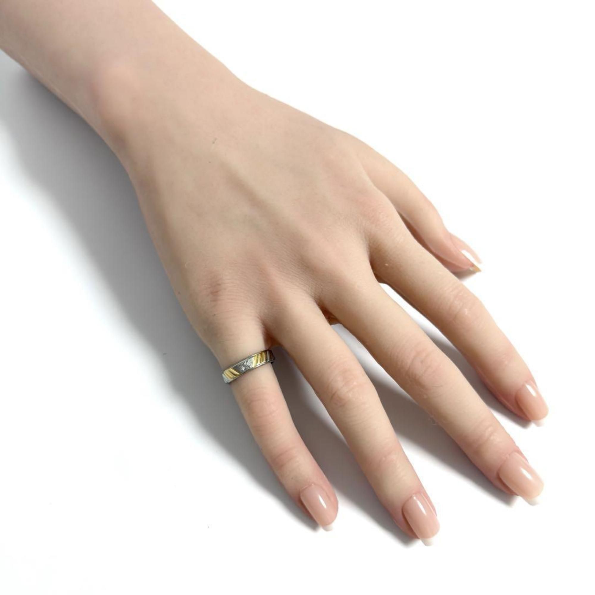 Yellow Gold (18K) Platinum 950 Band Ring (Pre-Owned) - Celine - Modalova