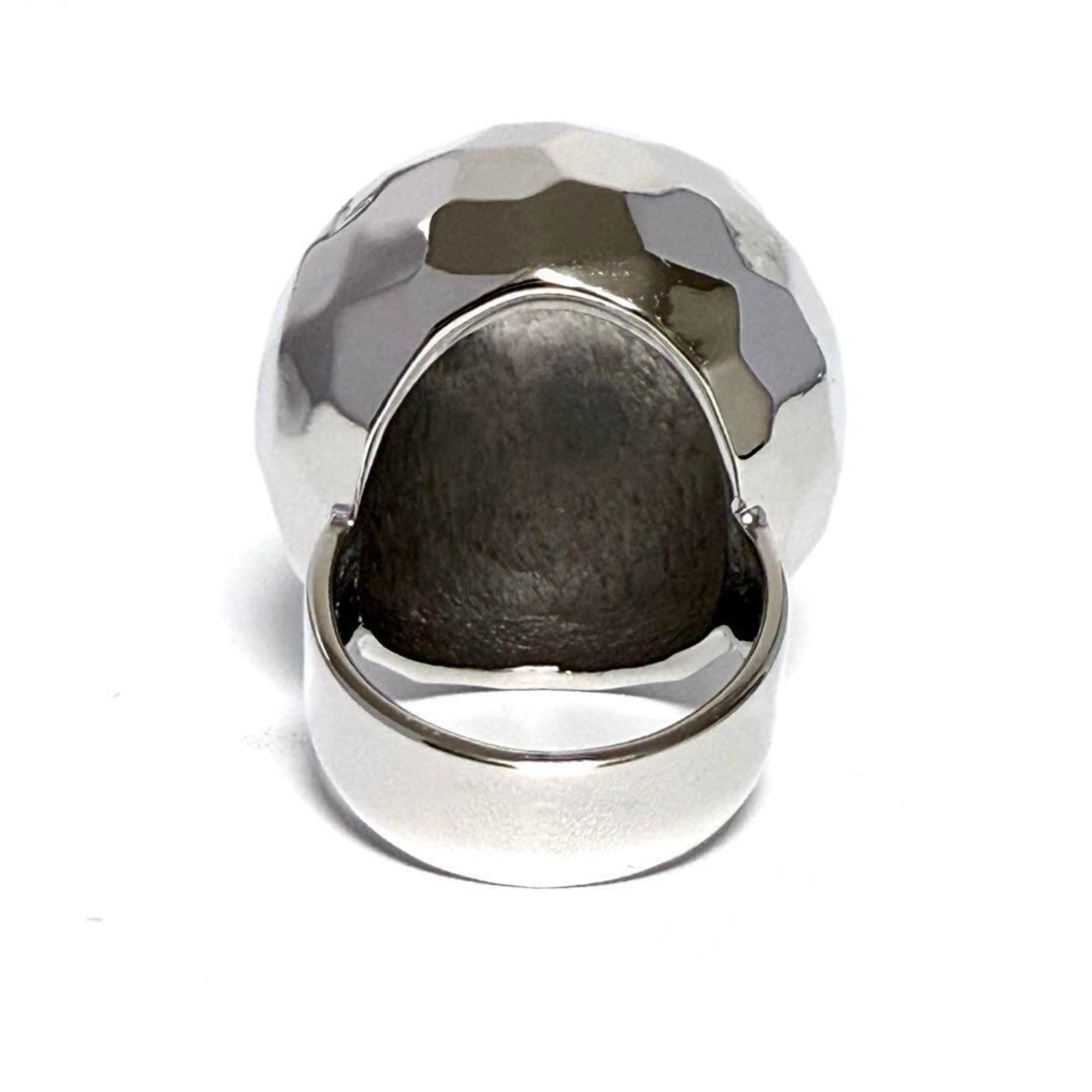 Chanel Silver Band Ring (Pre-Owned) - Chanel - Modalova