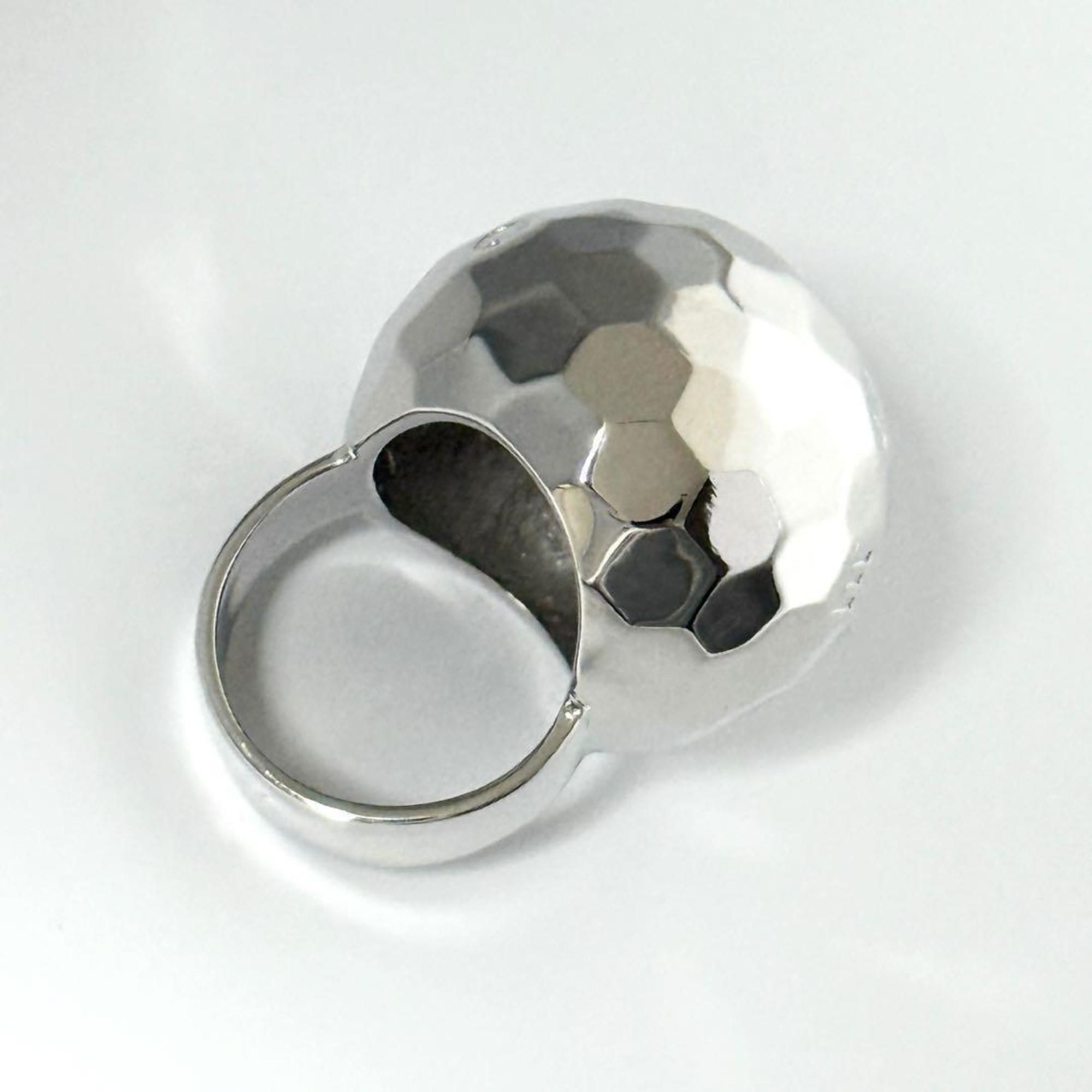 Chanel Silver Band Ring (Pre-Owned) - Chanel - Modalova