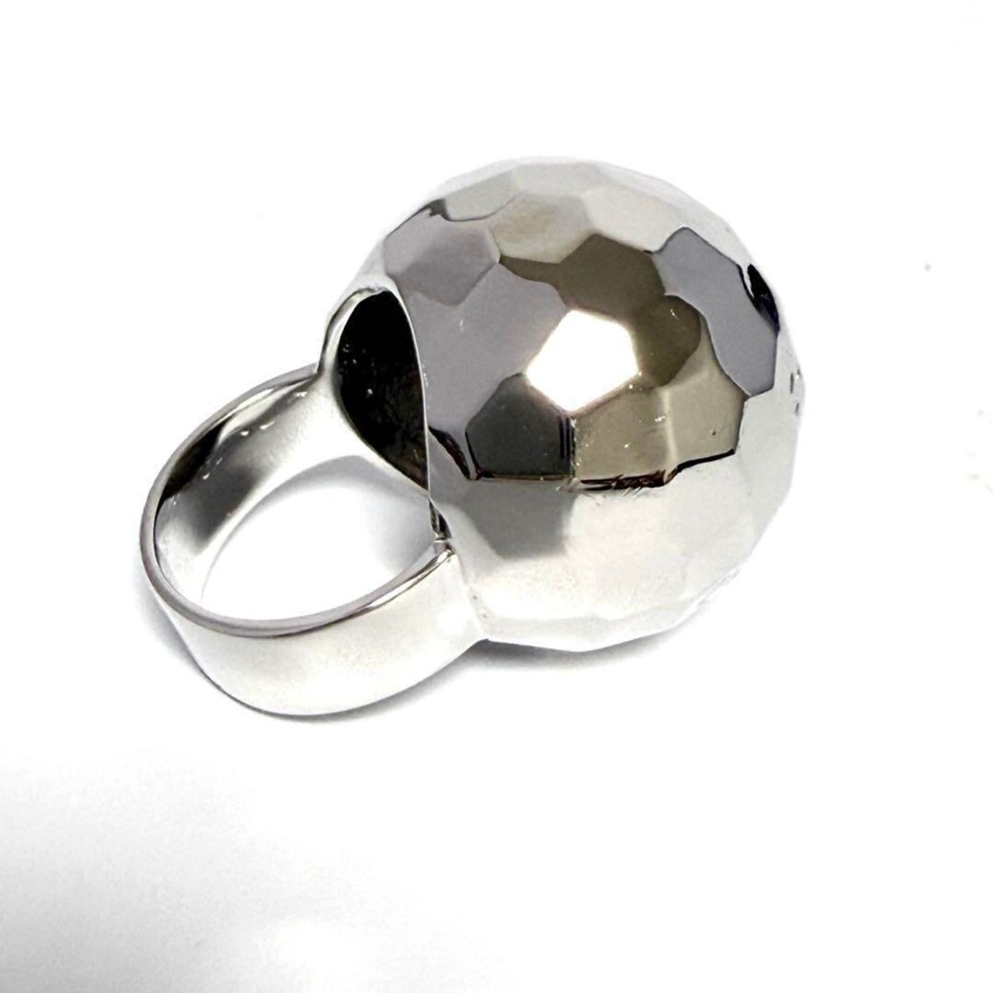 Chanel Silver Band Ring (Pre-Owned) - Chanel - Modalova