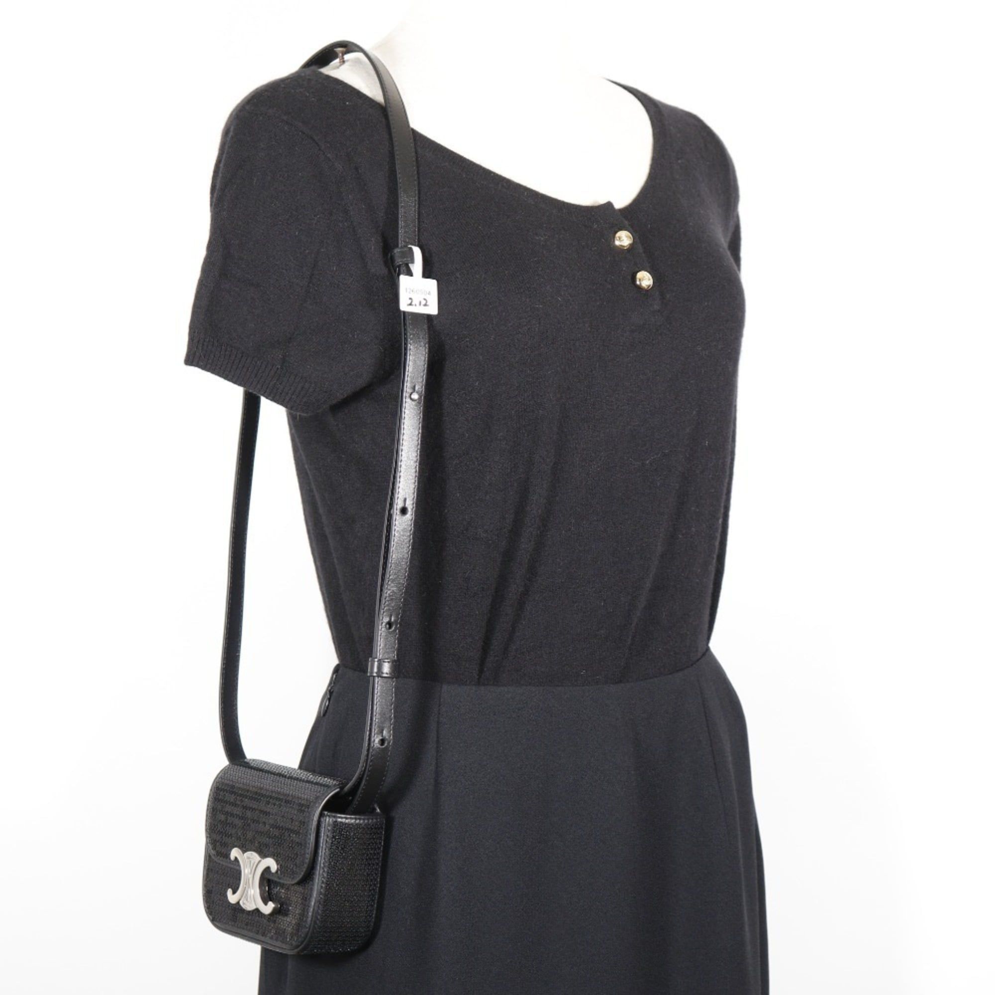 Leather Spangles Shoulder Bag (Pre-Owned) - Celine - Modalova
