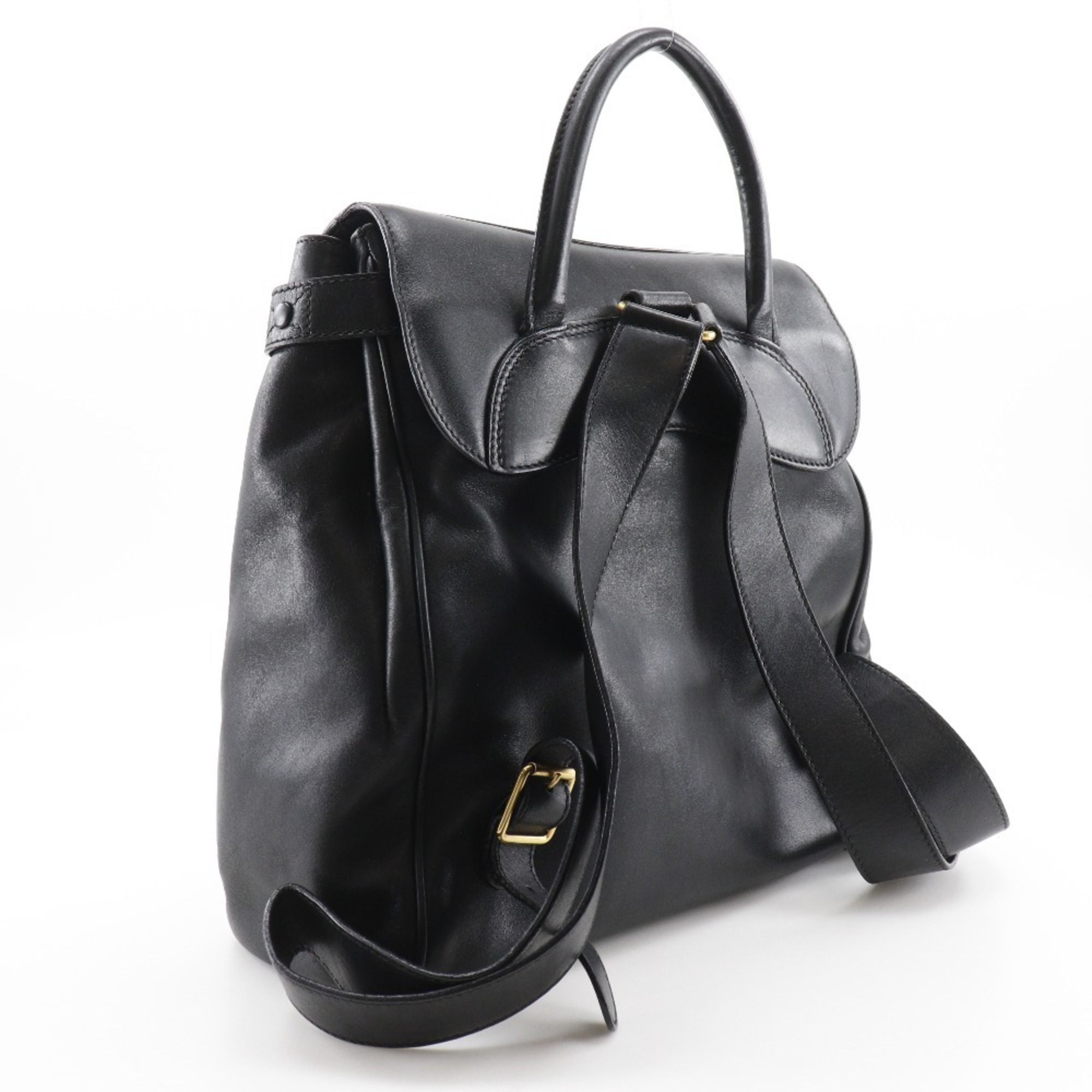 Leather Backpack (Pre-Owned) - Gucci - Modalova