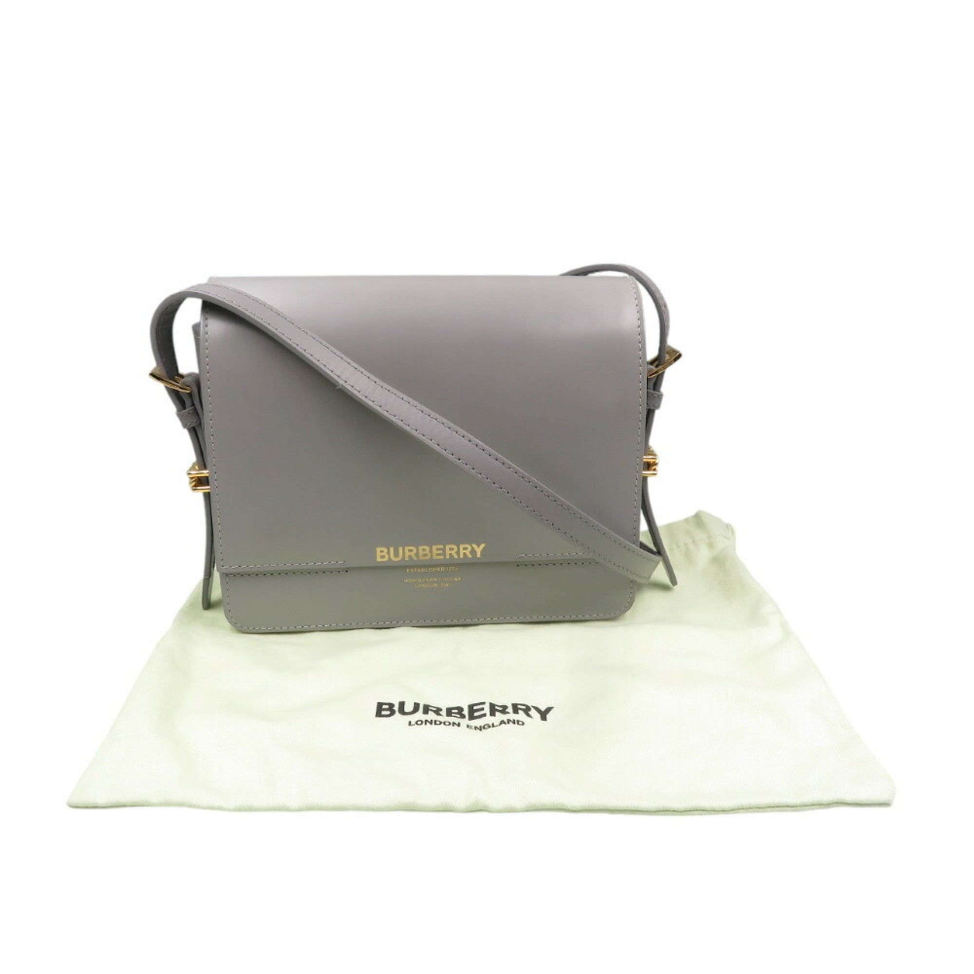 Leather Shoulder Bag (Pre-Owned) - Burberry - Modalova