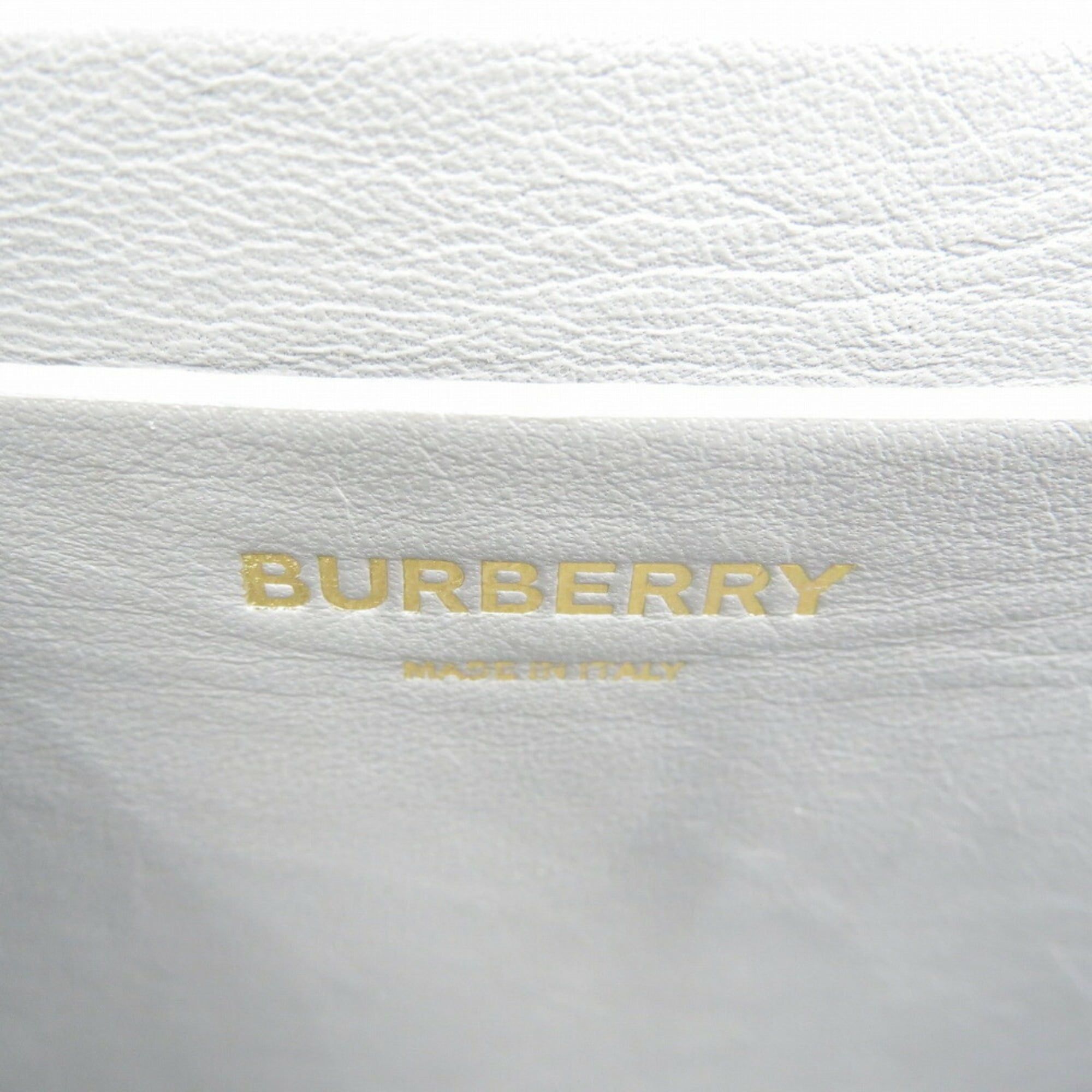 Leather Shoulder Bag (Pre-Owned) - Burberry - Modalova