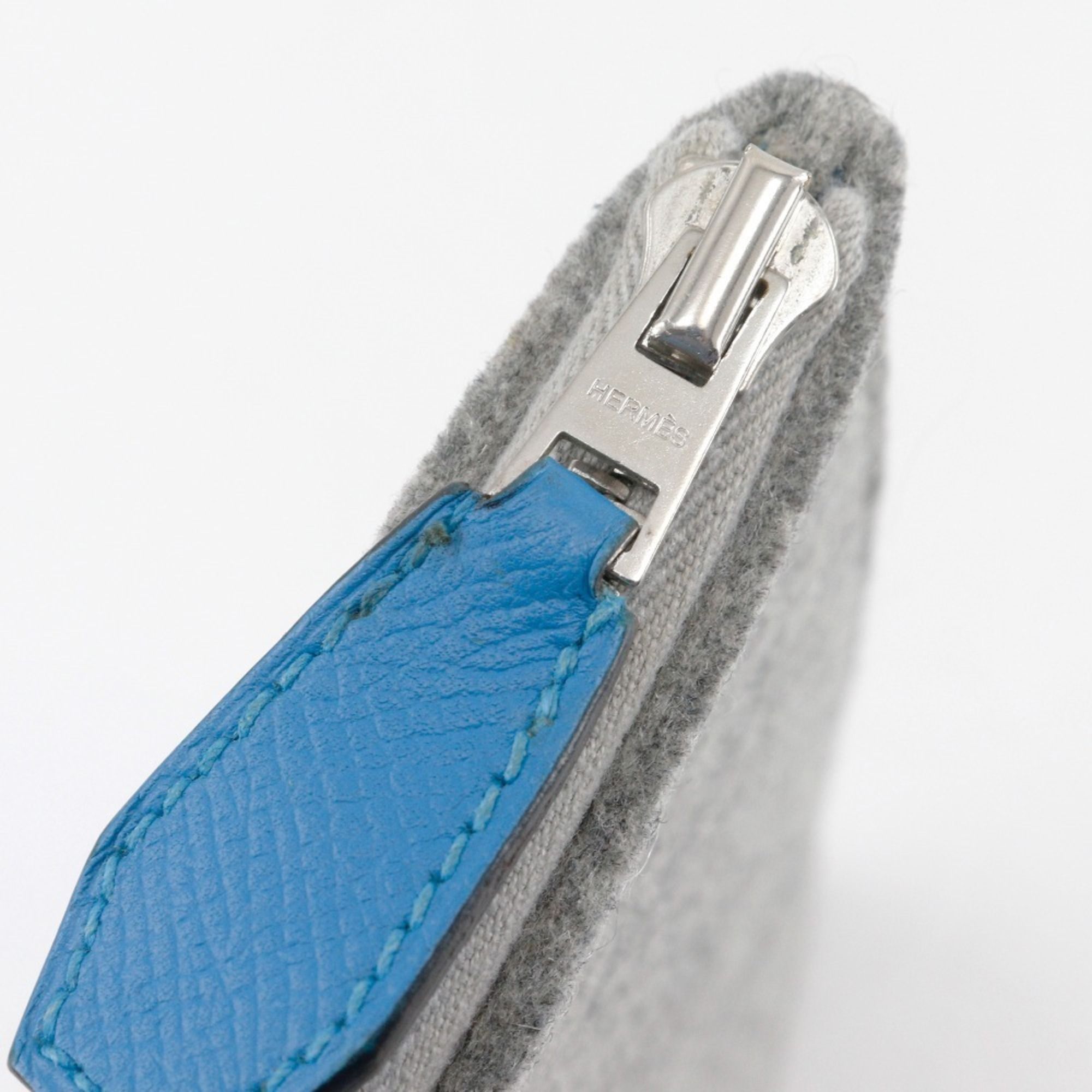 Felt Epsom Leather Clutch Bag (Pre-Owned) - Hermes - Modalova