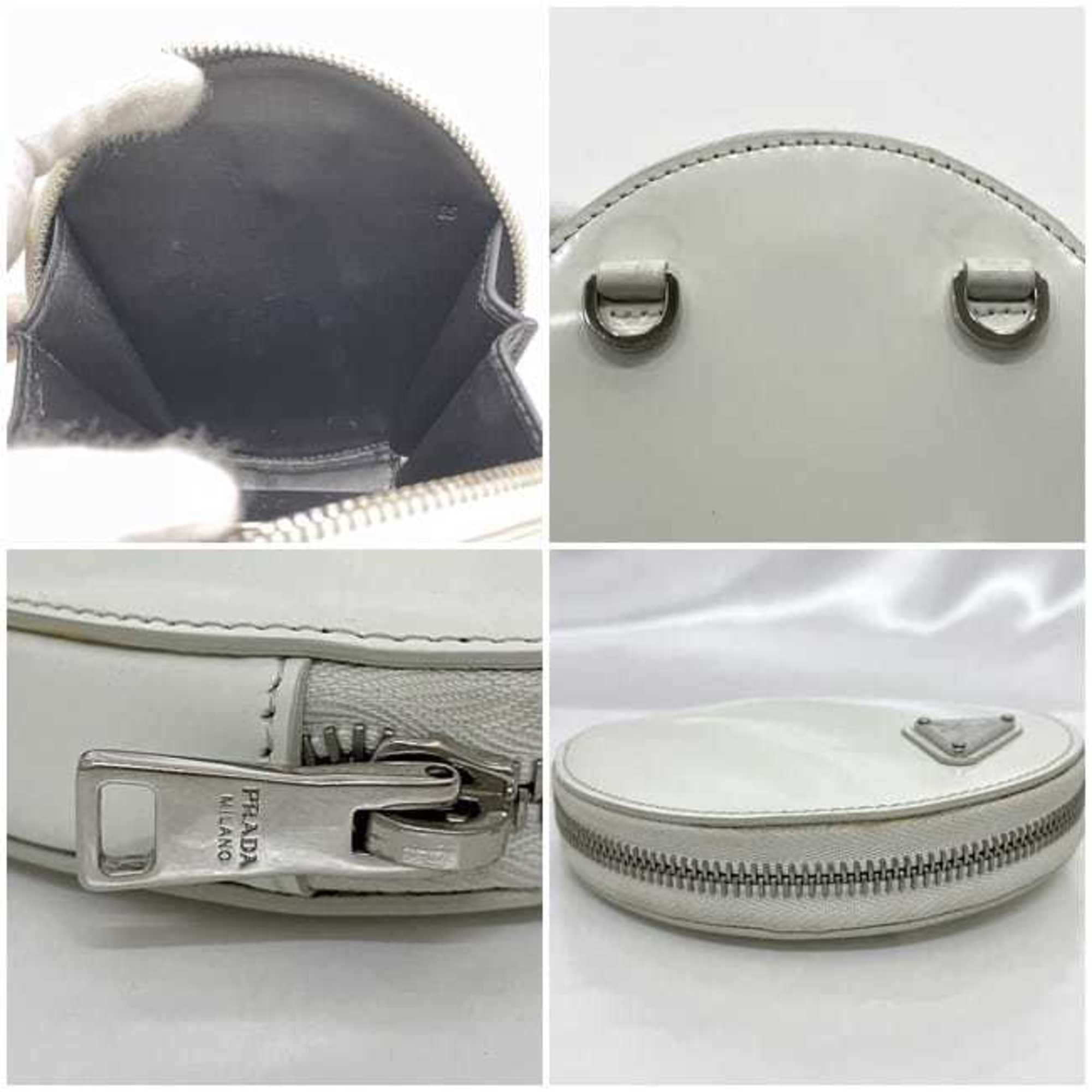 Leather Pochette Shoulder Bag (Pre-Owned) - Prada - Modalova