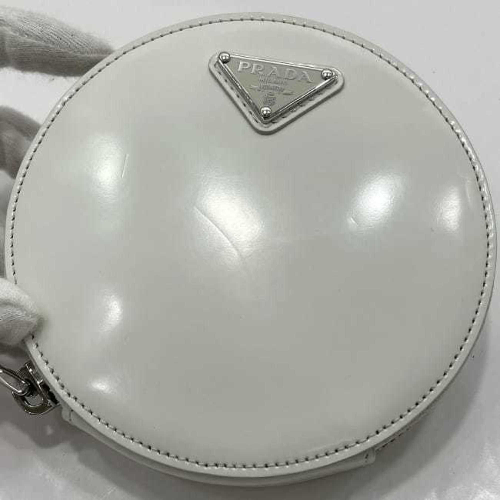 Leather Pochette Shoulder Bag (Pre-Owned) - Prada - Modalova