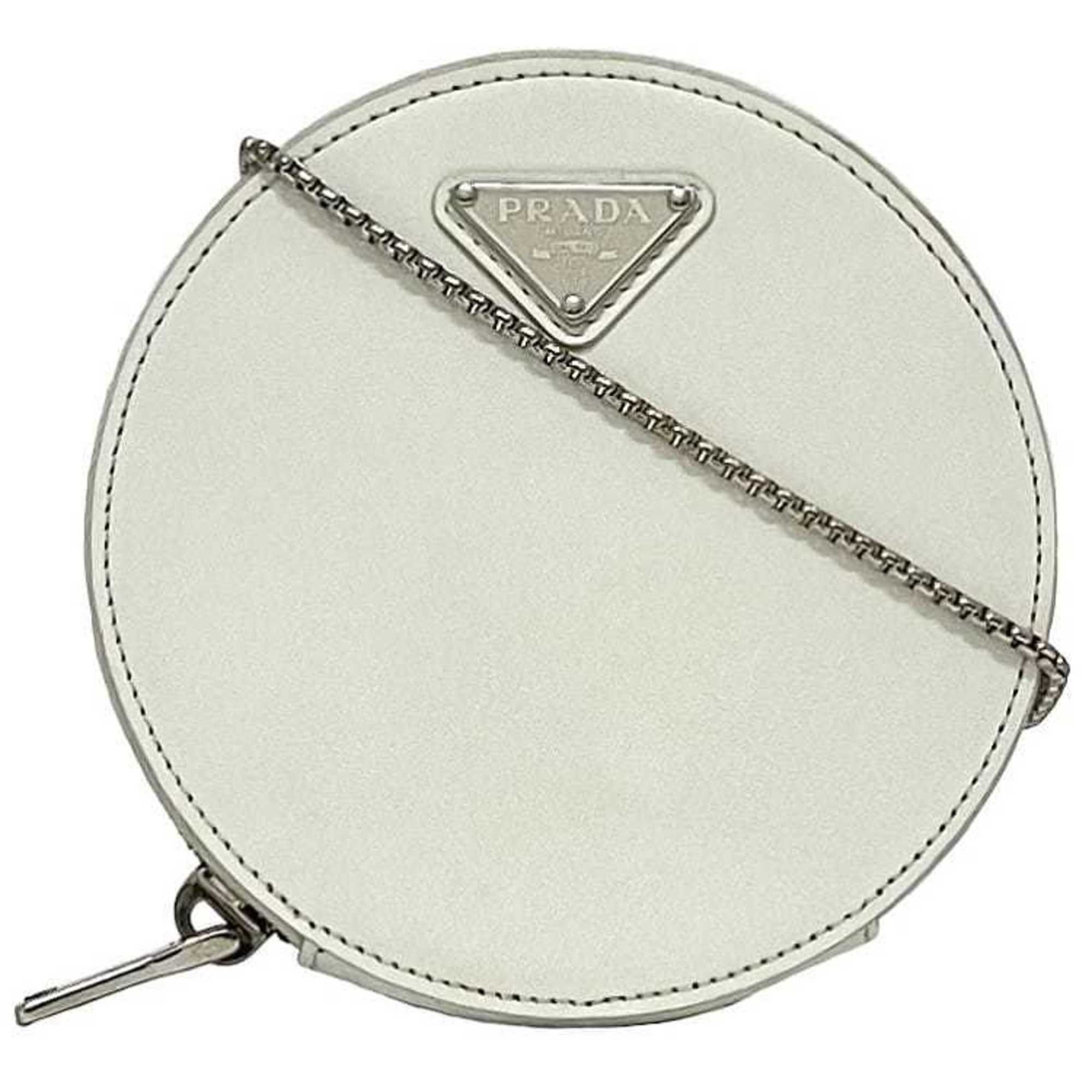 Leather Pochette Shoulder Bag (Pre-Owned) - Prada - Modalova