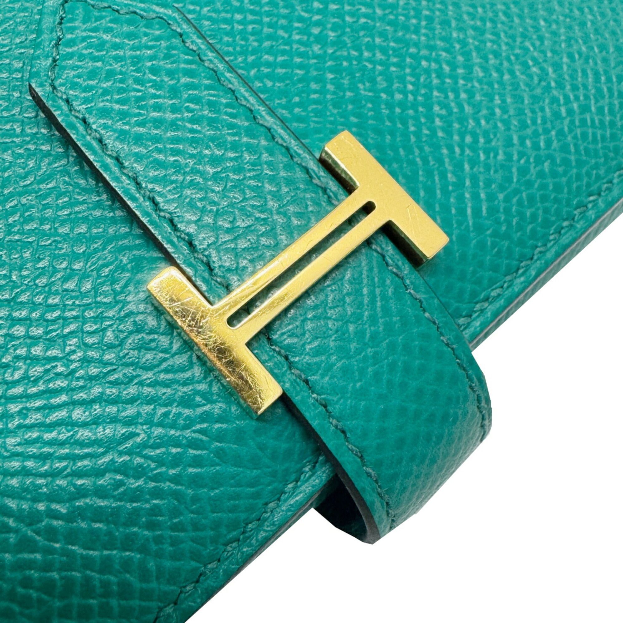 Epsom Leather Wallet (Tri-Fold) (Pre-Owned) - Hermes - Modalova