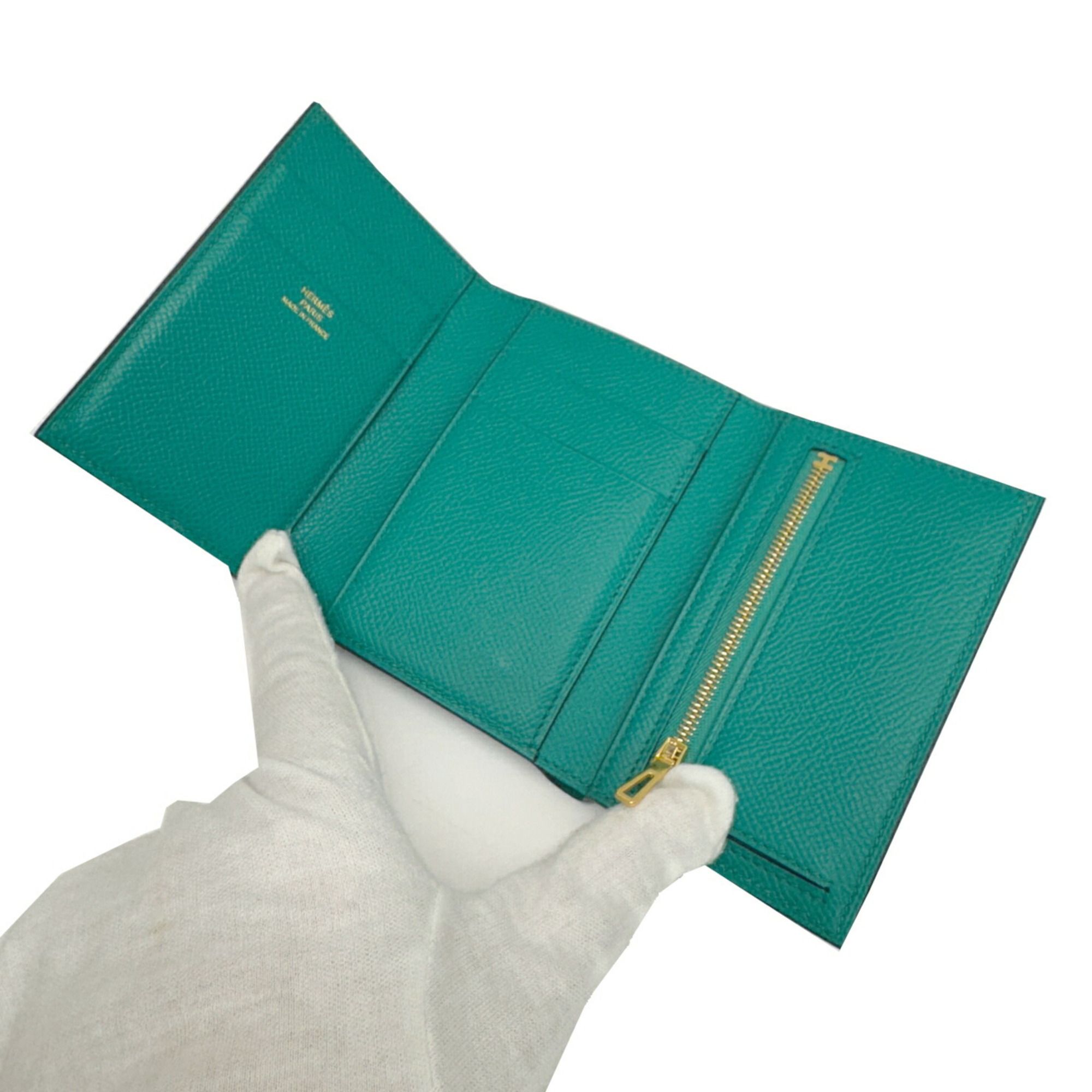 Epsom Leather Wallet (Tri-Fold) (Pre-Owned) - Hermes - Modalova