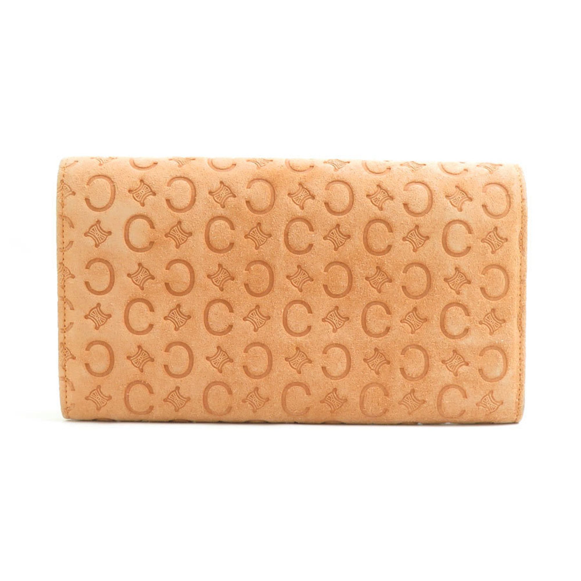 Suede Long Wallet (Bi-Fold) (Pre-Owned) - Celine - Modalova