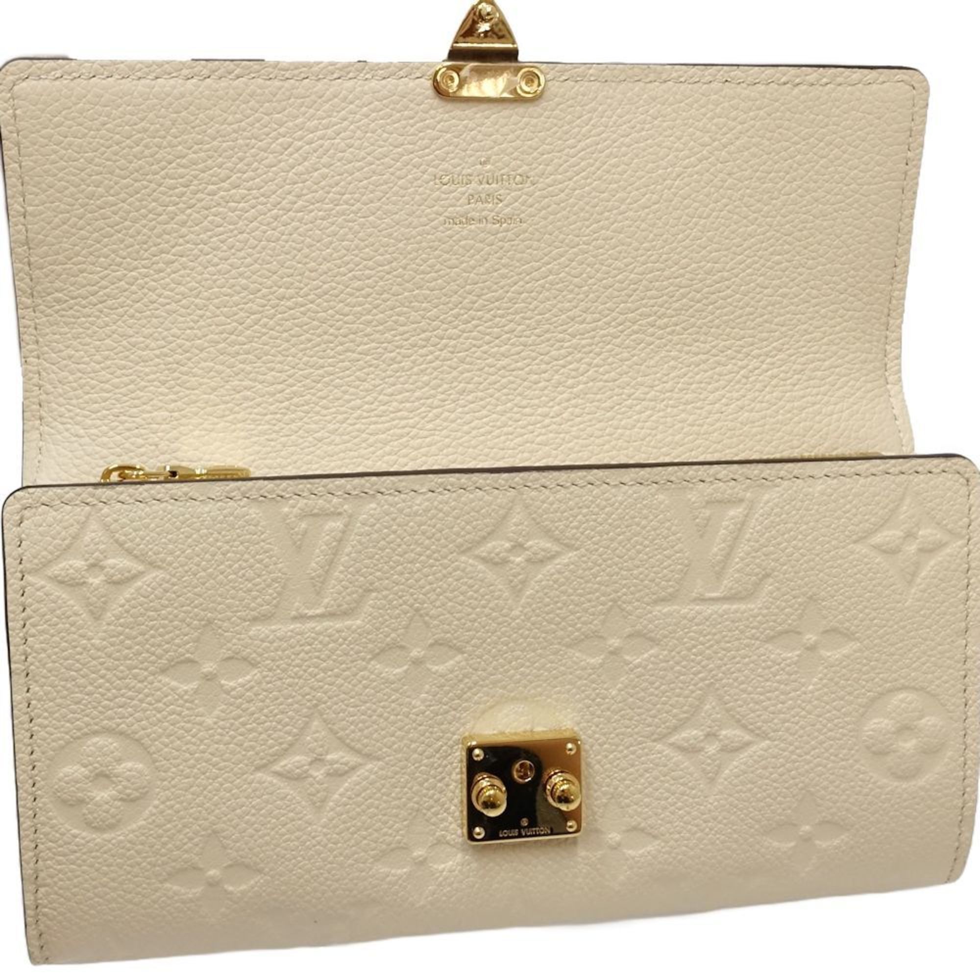 Monogram Empreinte Leather Long Wallet (Bi-Fold) (Pre-Owned) - Louis Vuitton - Modalova