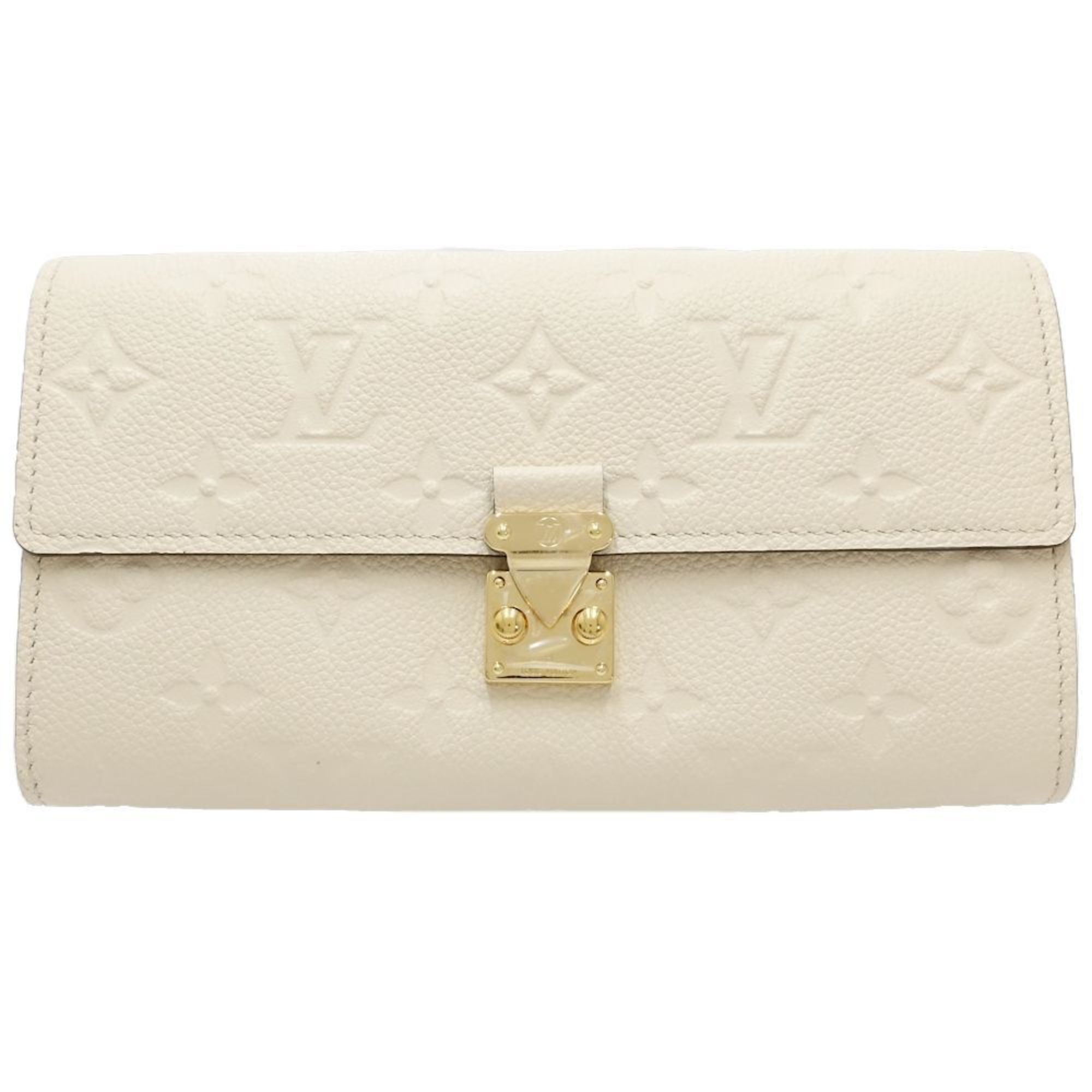 Monogram Empreinte Leather Long Wallet (Bi-Fold) (Pre-Owned) - Louis Vuitton - Modalova