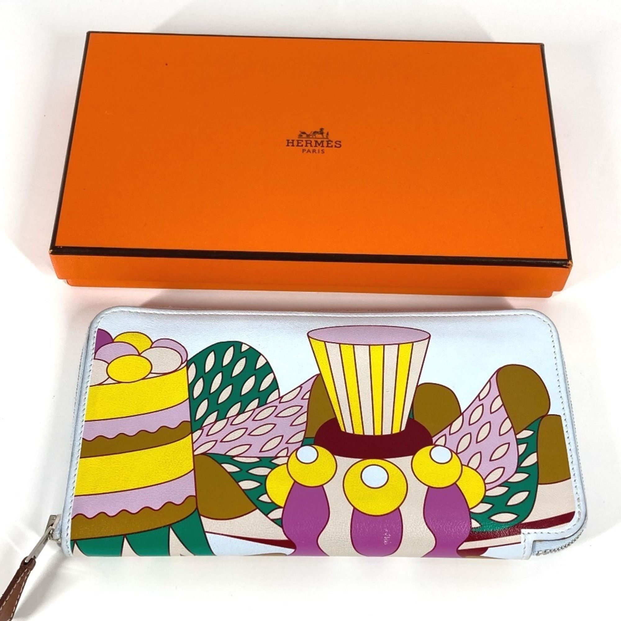 Silk'in - Swift Leather Long Wallet (Bi-Fold) (Pre-Owned) - Hermes - Modalova