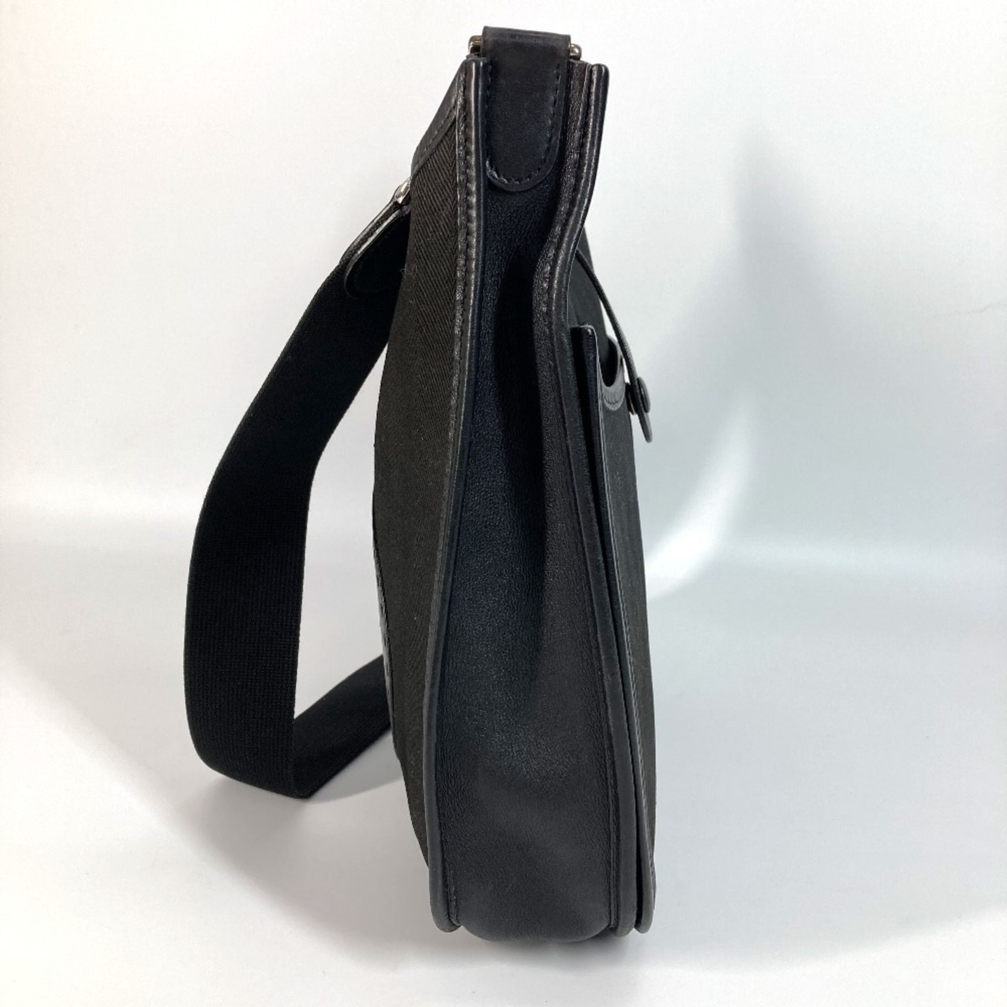 Leather Canvas Pochette Shoulder Bag (Pre-Owned) - Hermes - Modalova