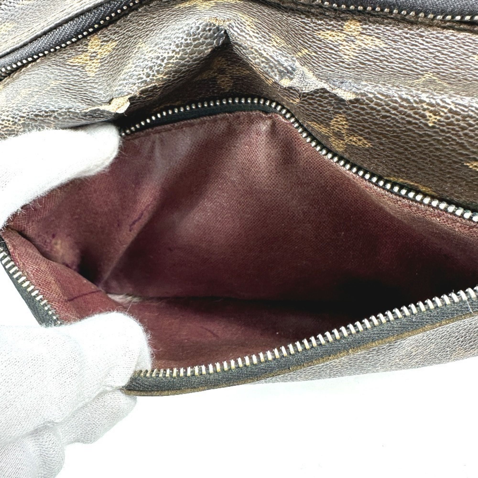 Monogram Canvas Clutch Bag Pouch (Pre-Owned) - Louis Vuitton - Modalova