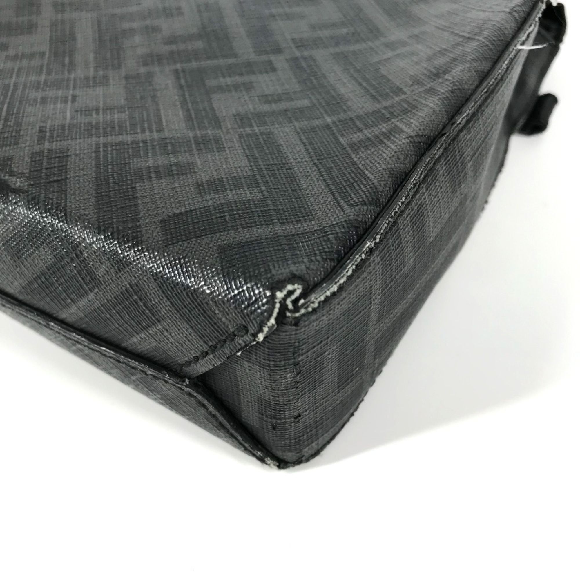 Zucca Pvc Leather Clutch Bag (Pre-Owned) - Fendi - Modalova
